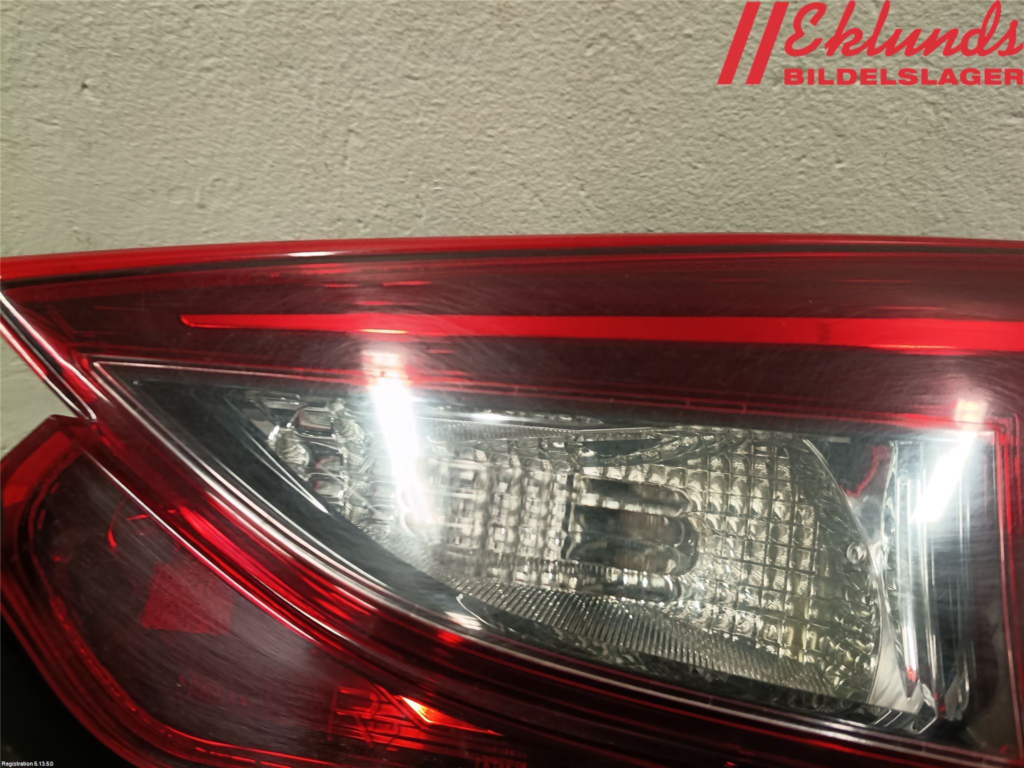 Mazda 3 III 14-19 Bakljus Lucka Hö