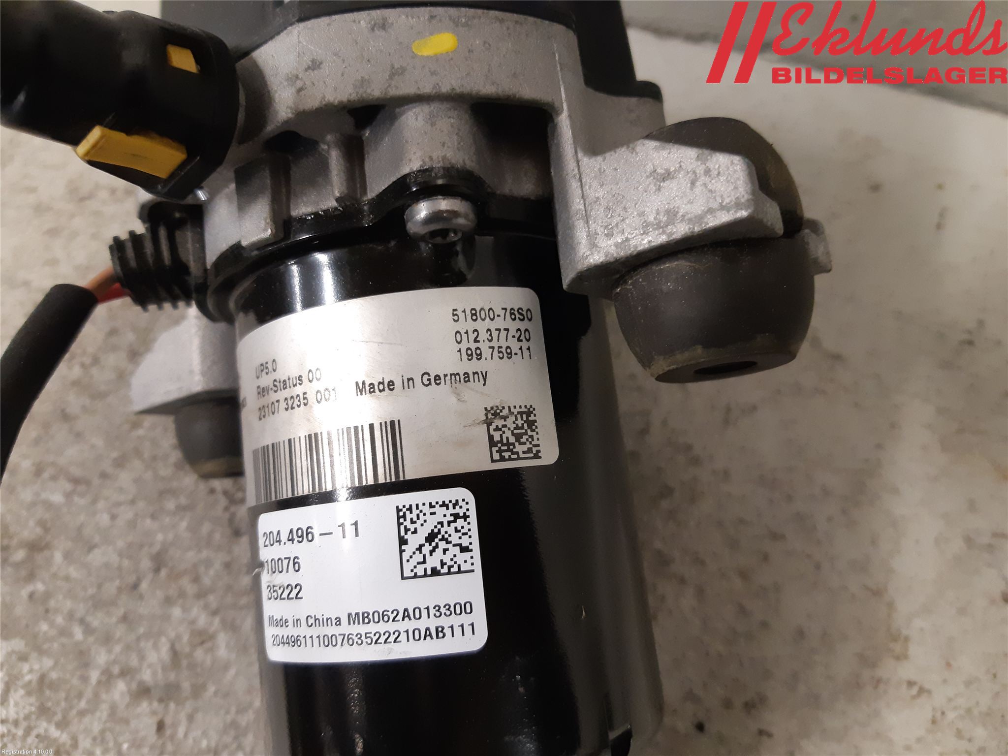 Suzuki VITARA 15- Vakuumpump