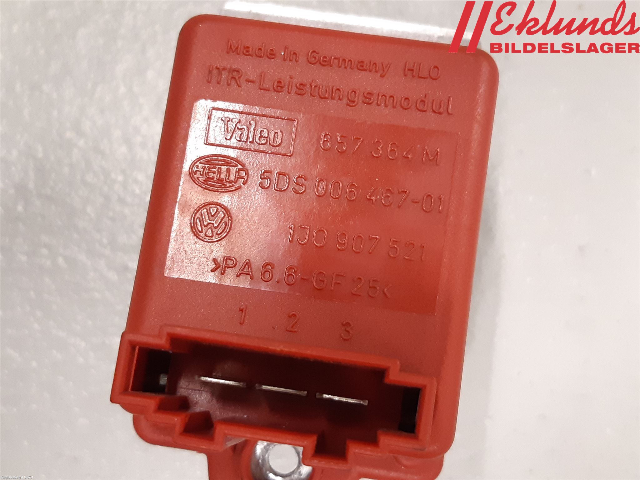 Porsche 911 64- Värmefläktsmotstånd