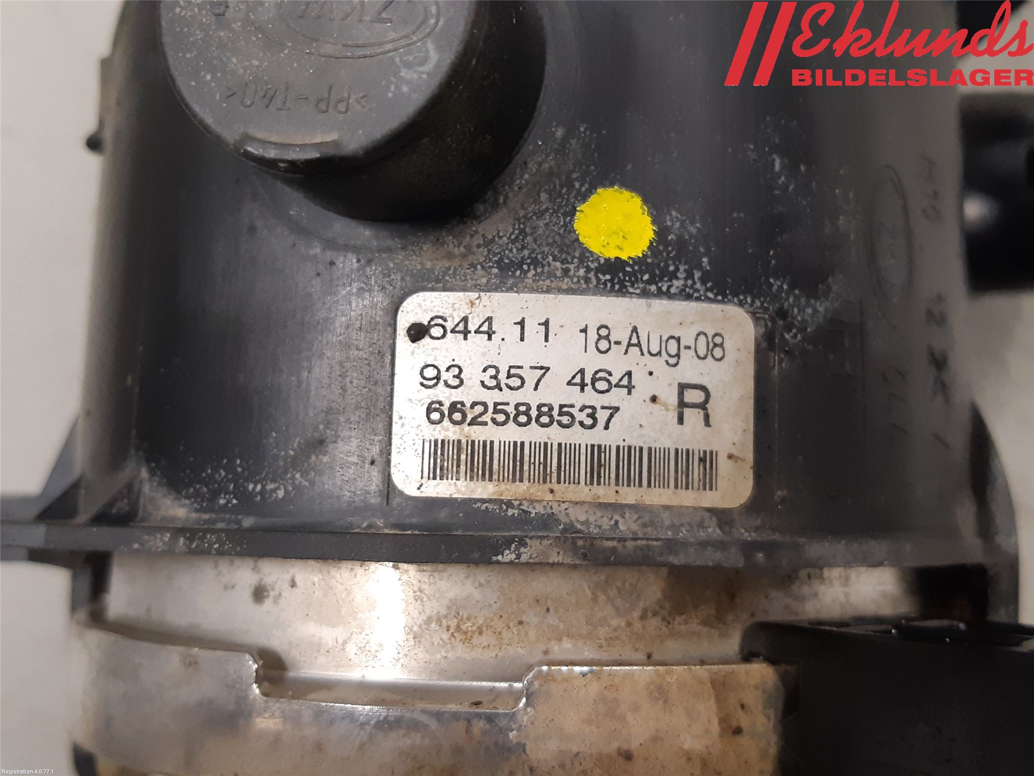 Opel ZAFIRA B 06-14 Dimljus-Varselljus Fram
