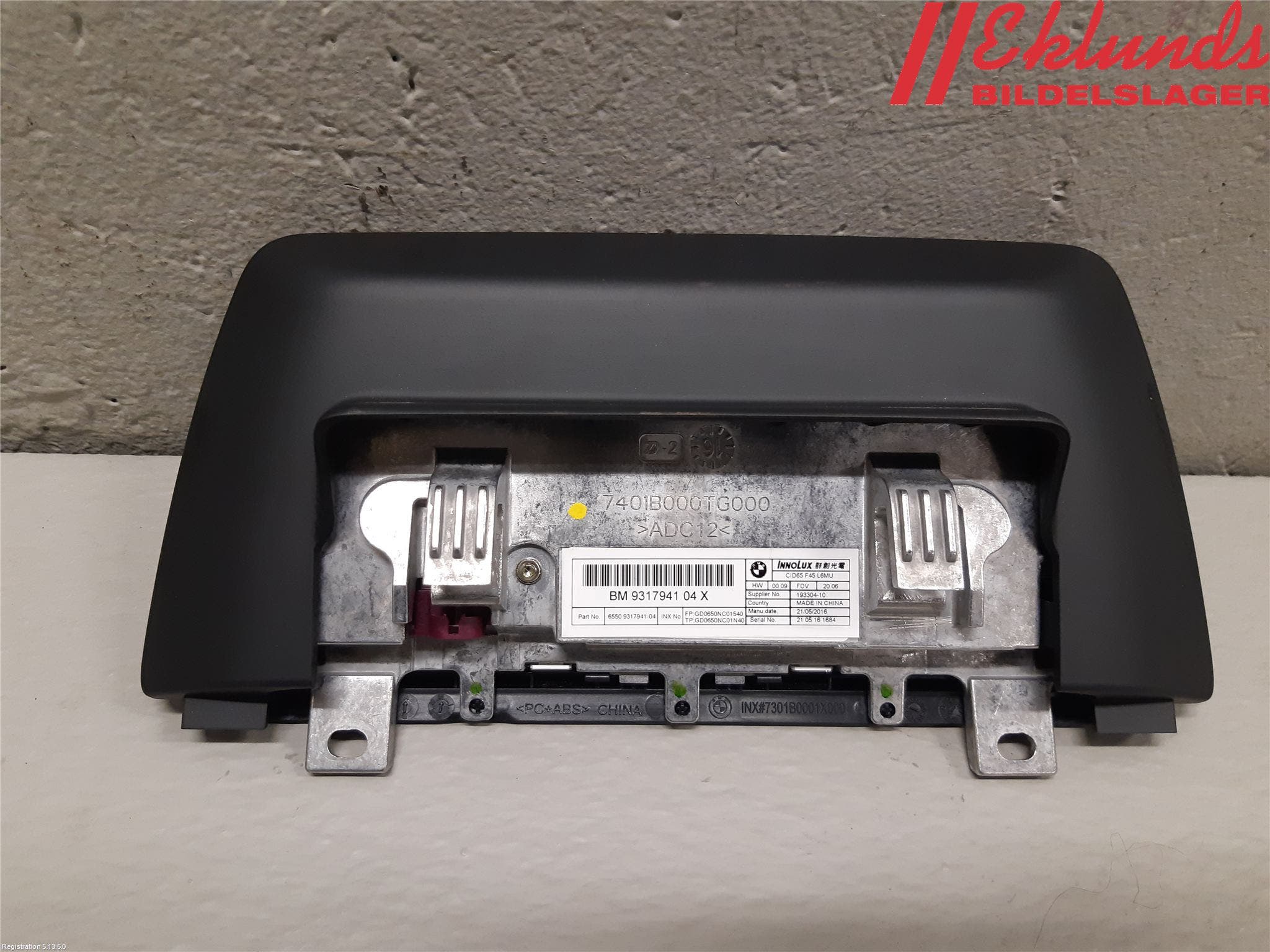 BMW 2 F45 Active Tourer 14-21 Cd Radio - Multimediapanel