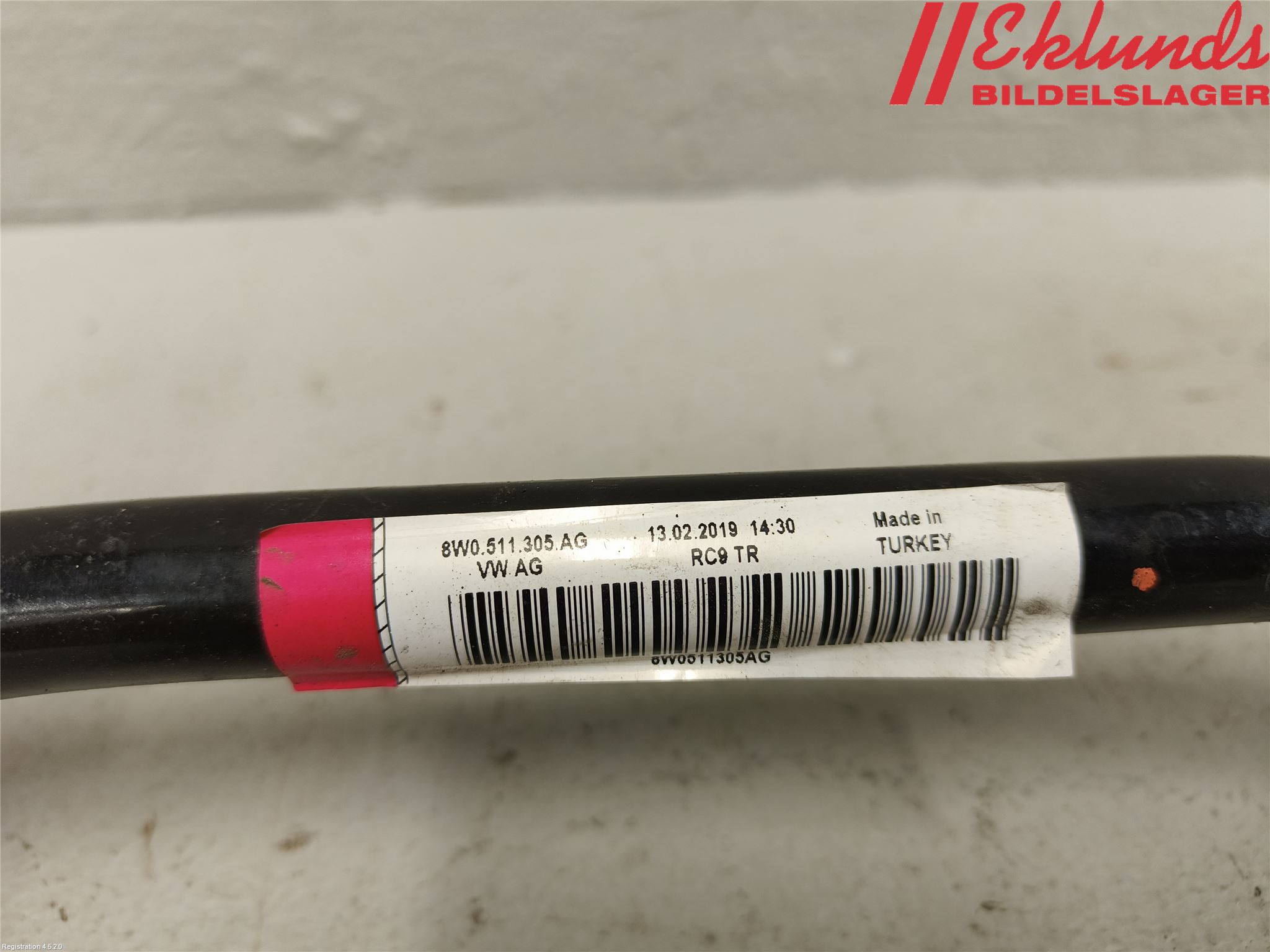 Audi A4/S4 B9 16-19 Krängningshämmare Bak