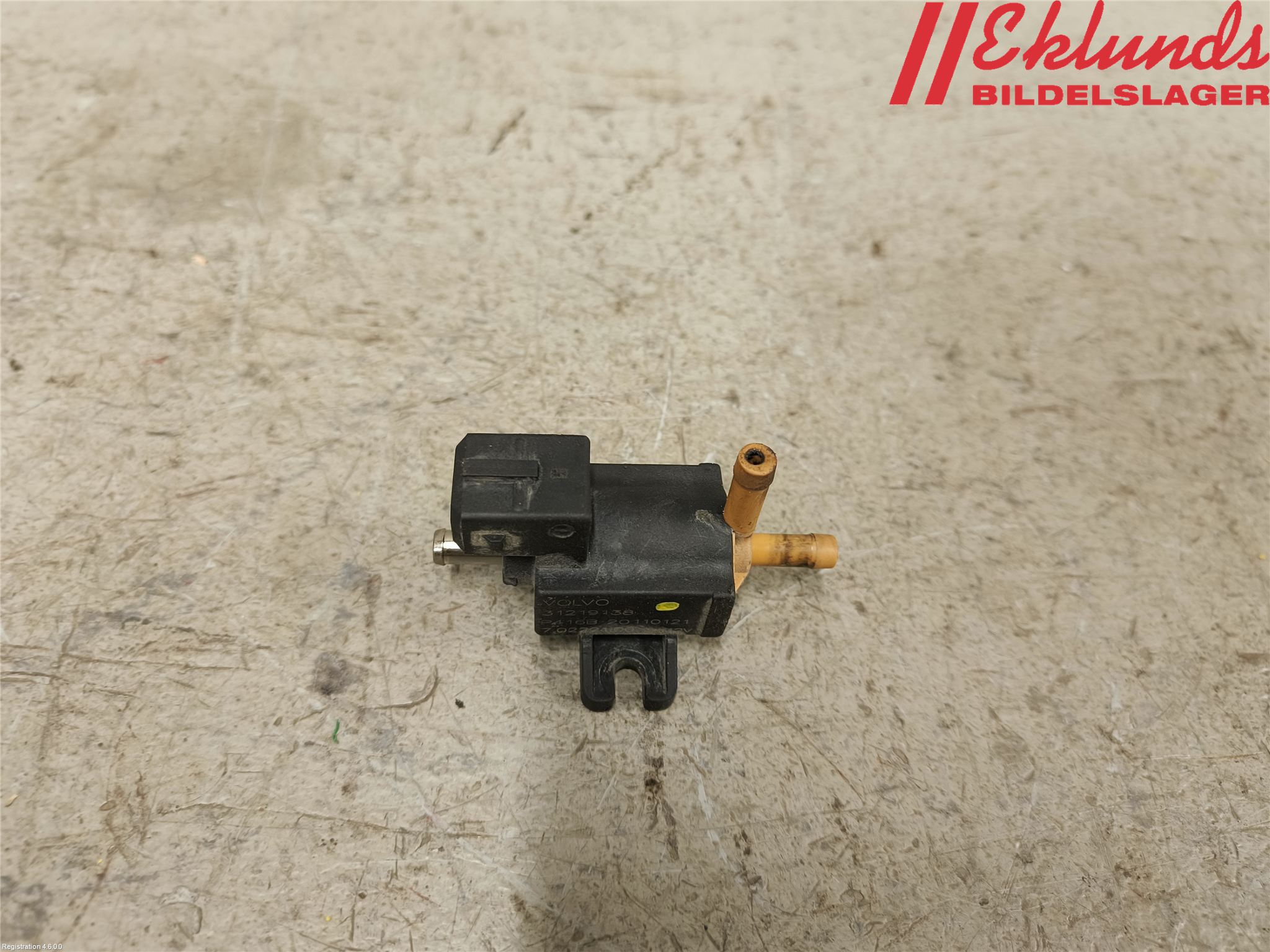 Volvo XC60 09-13 Magnetventil Laddtryck