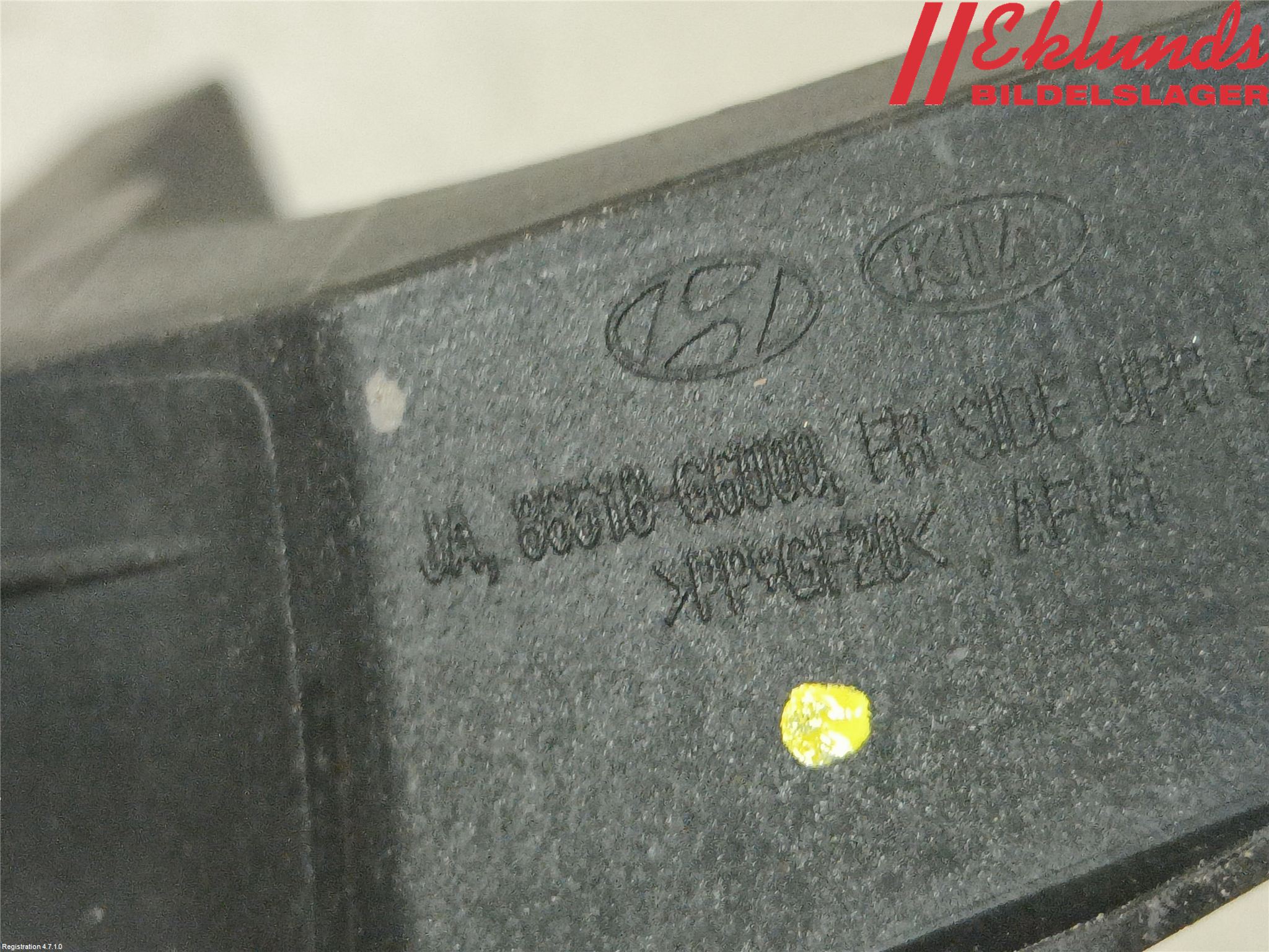 Kia PICANTO 17- Stötfångarfäste Fram Hö