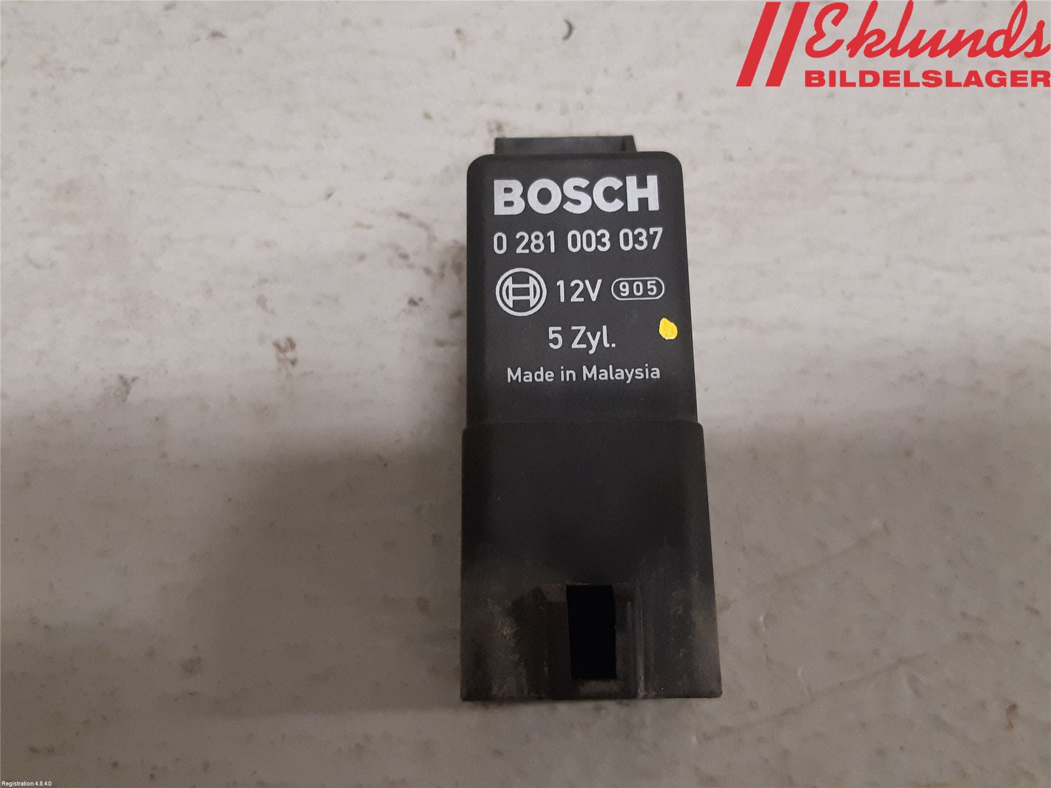 Volvo C70 06-10 Relä Glödning Diesel