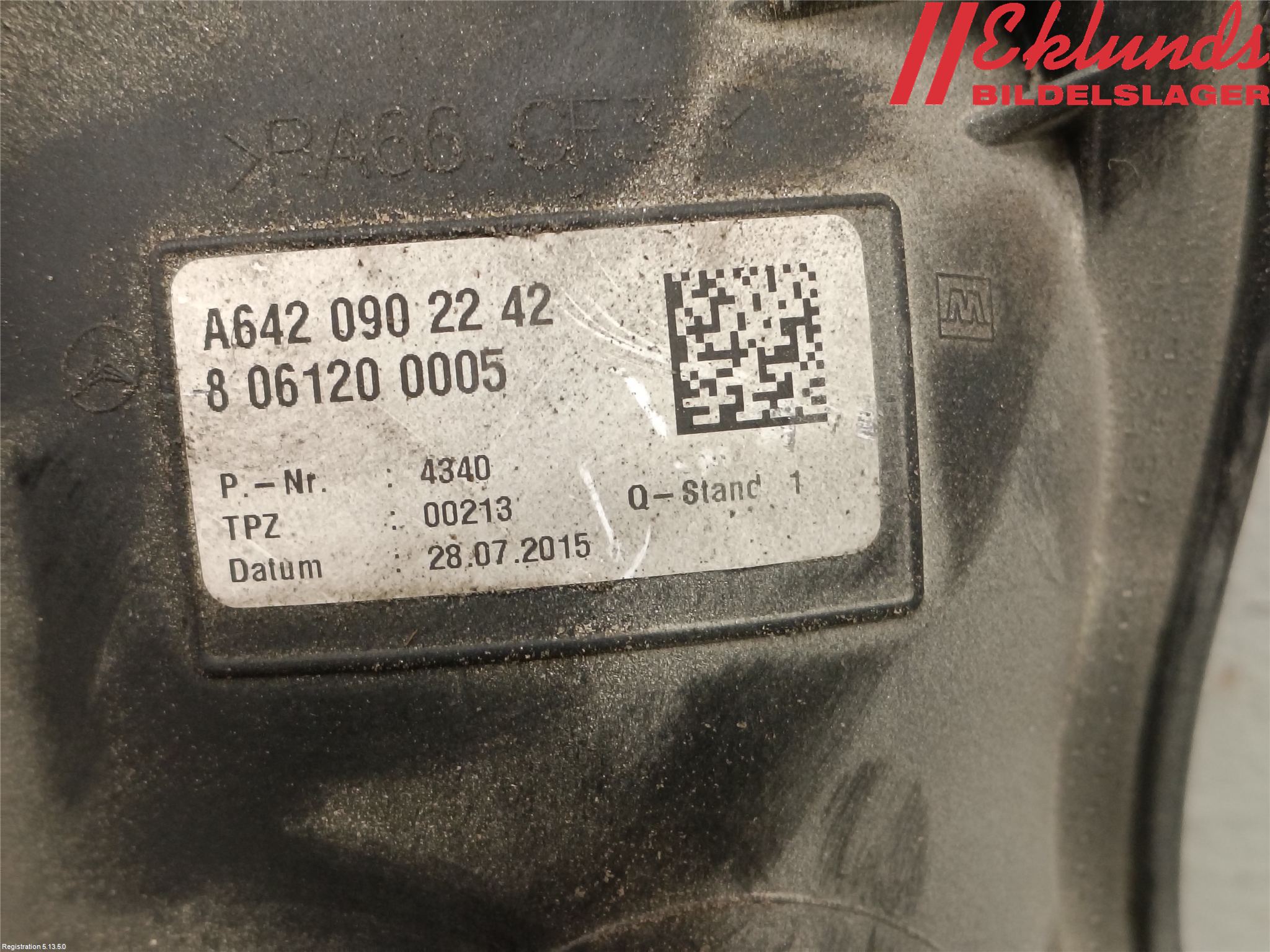 Mercedes-Benz MB ML/GLE-KLASS (W166) 12-18 Luftrenare