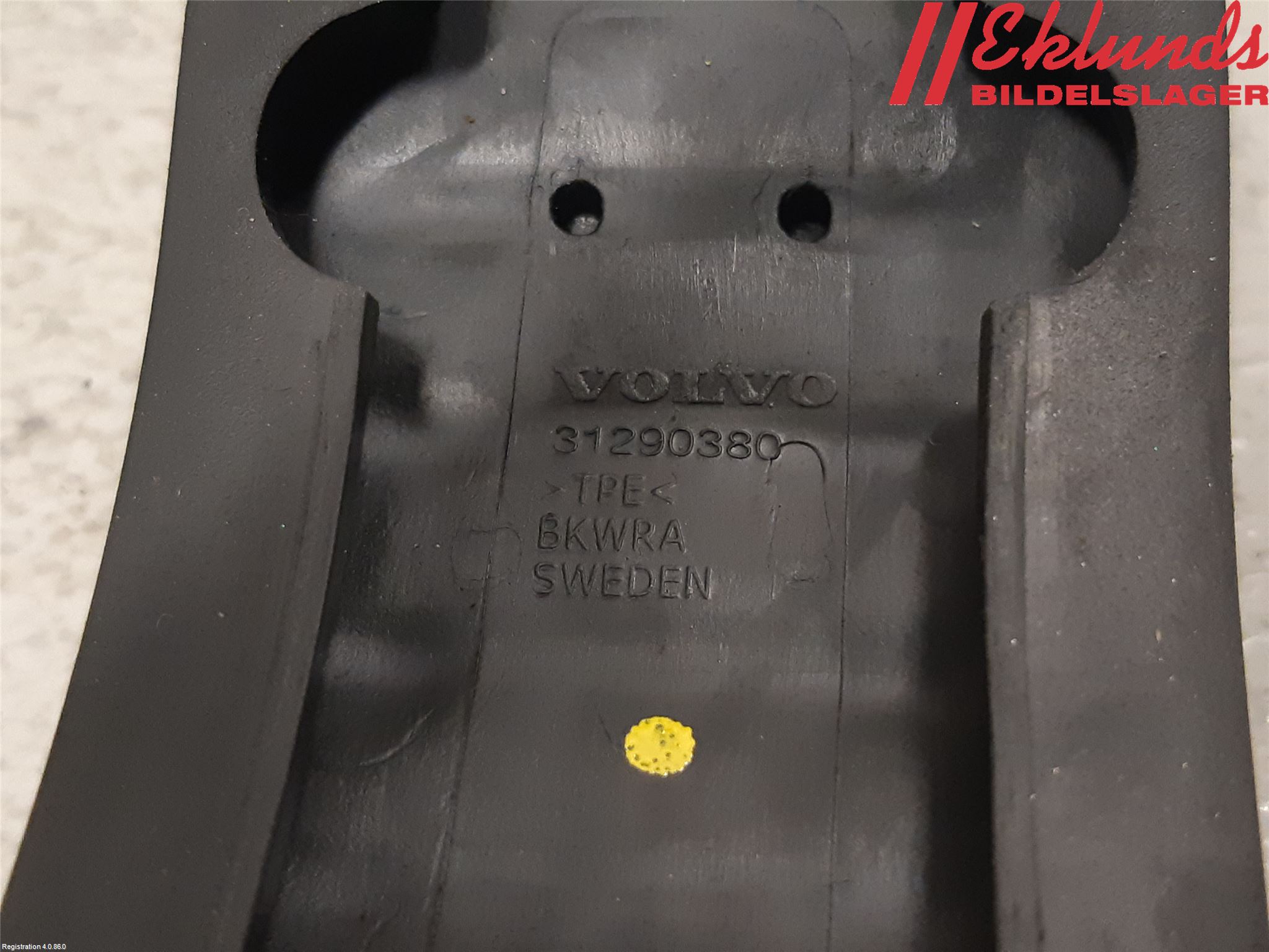 Volvo S60 11-13 Pedal Gas-Broms-Koppling