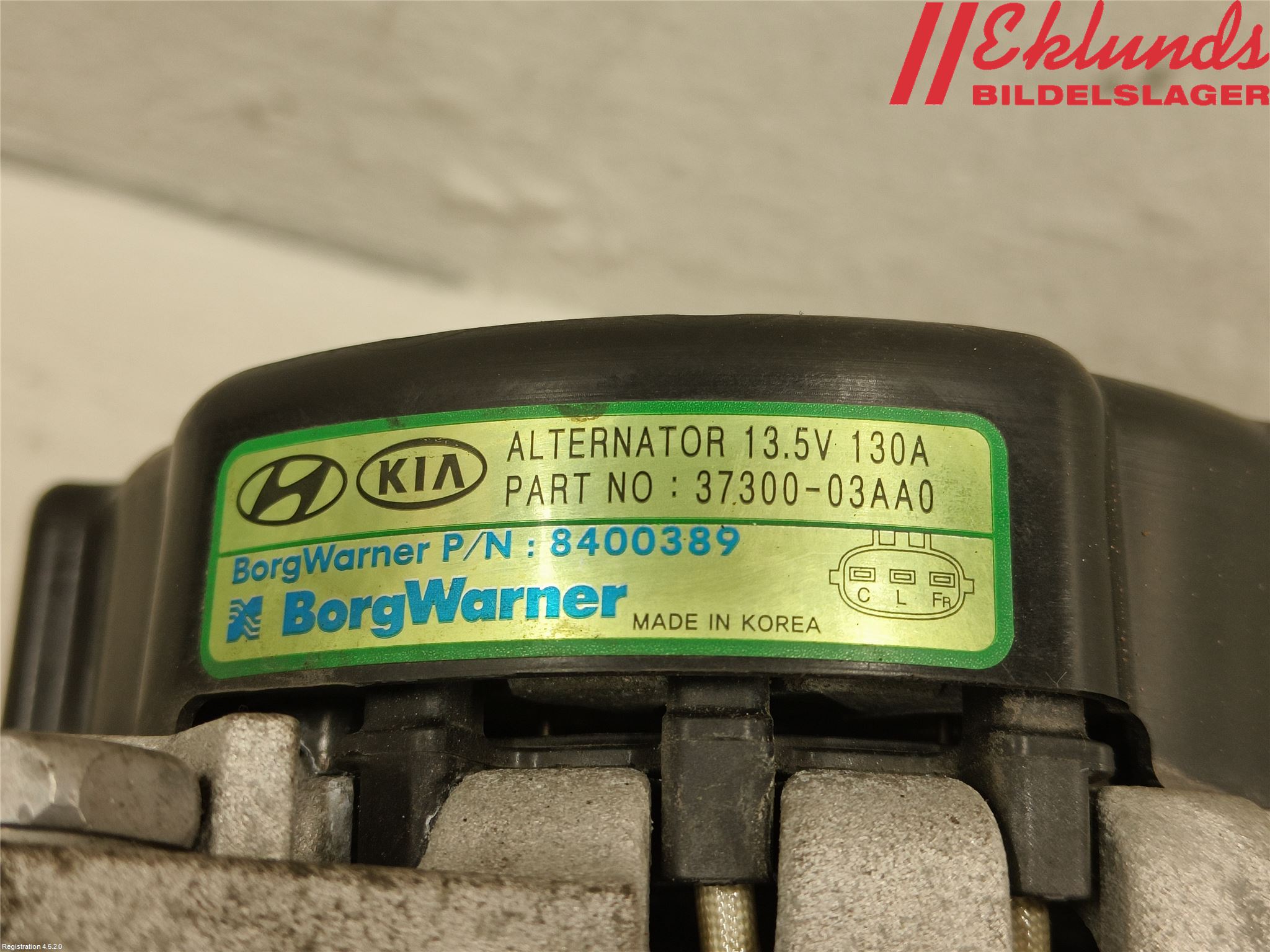 Hyundai i30 PD 17- Generator