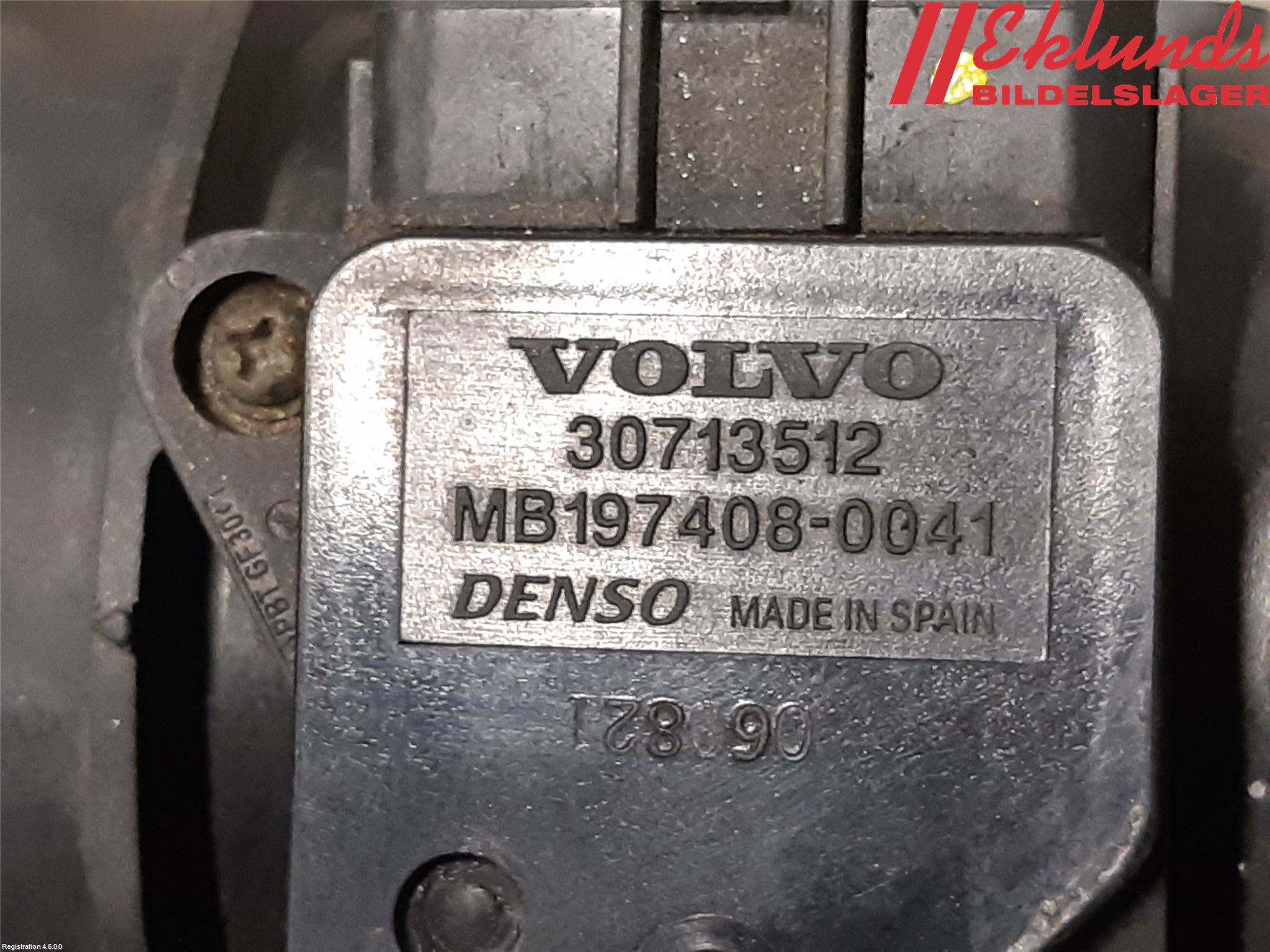 Volvo V70 05-08 Injluftmassamätare