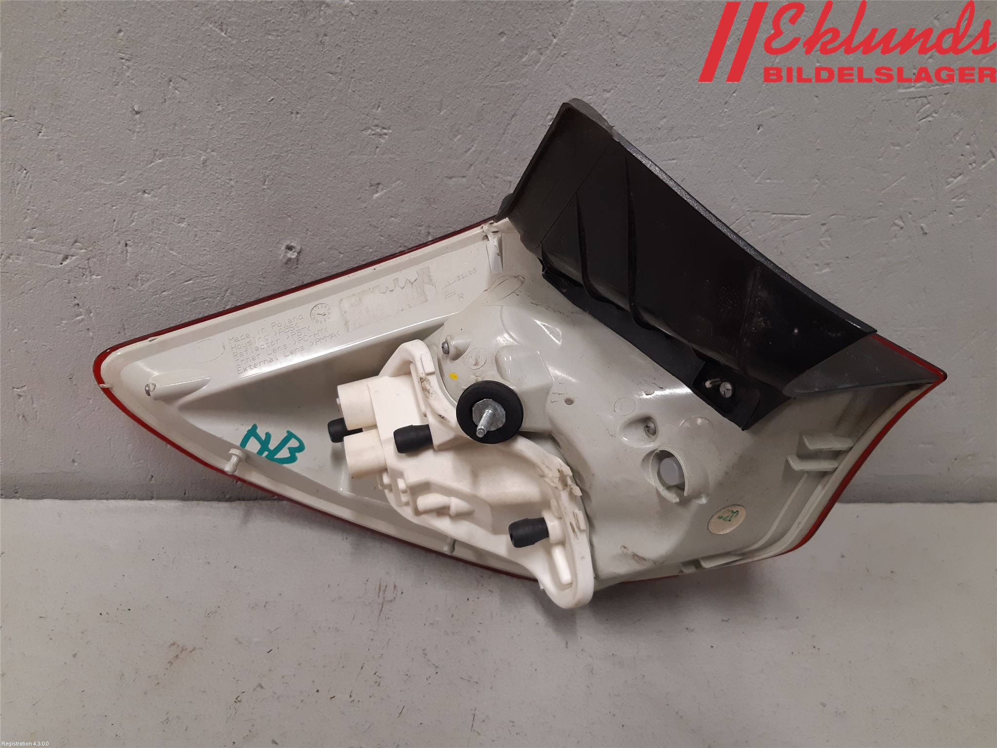 Opel ASTRA J 10-15 Bakljus Höger