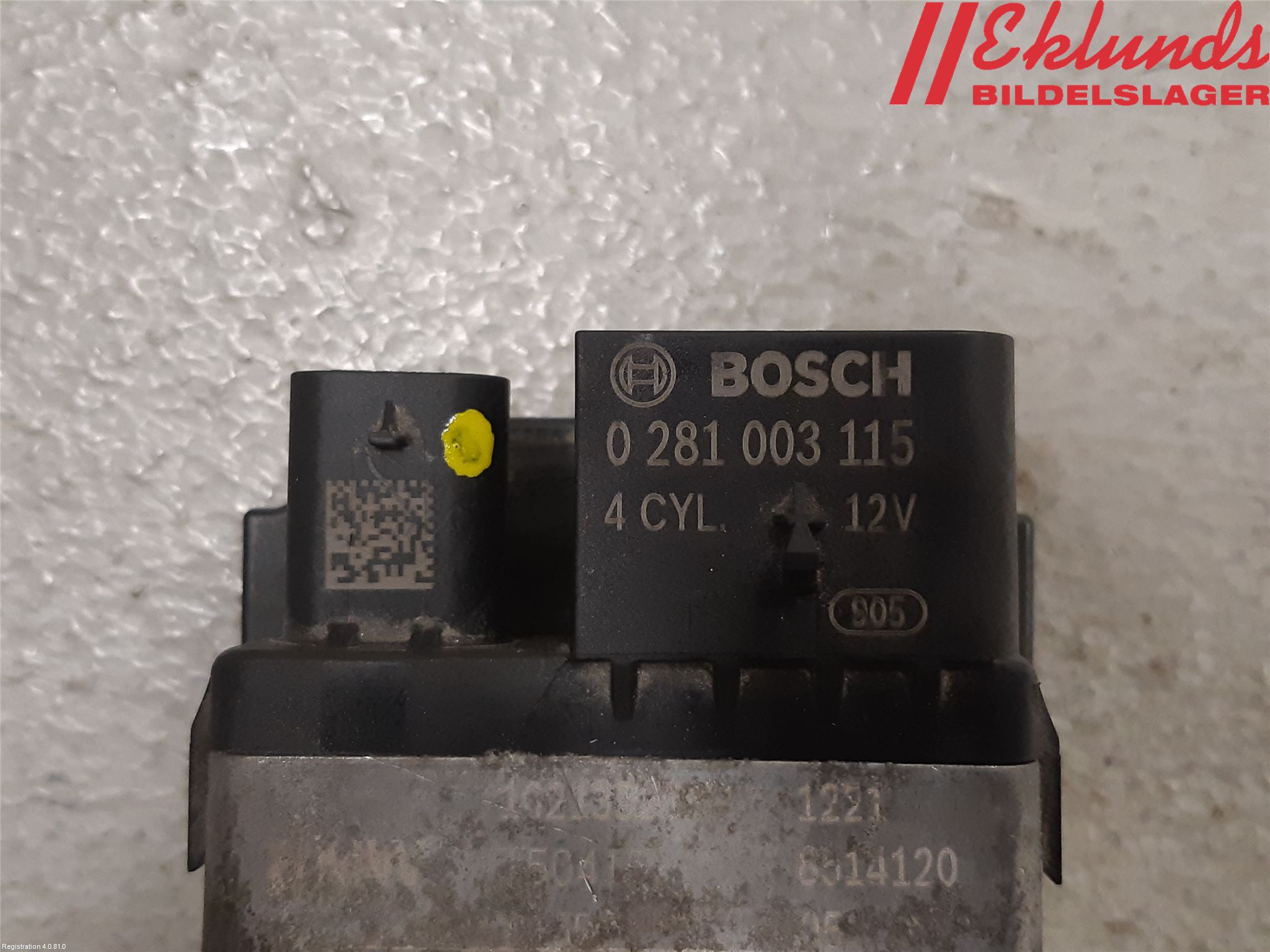 BMW 5 F10/F11/F18 09-17 Relä Glödning Diesel