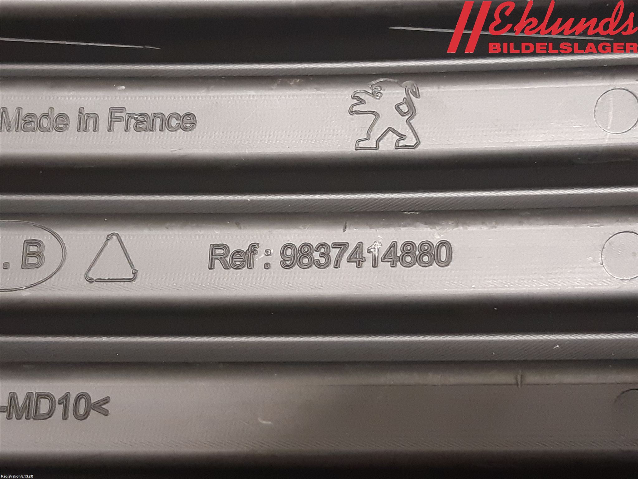 Peugeot 3008 17-24 Stöt Utfyllnad-List-Grill