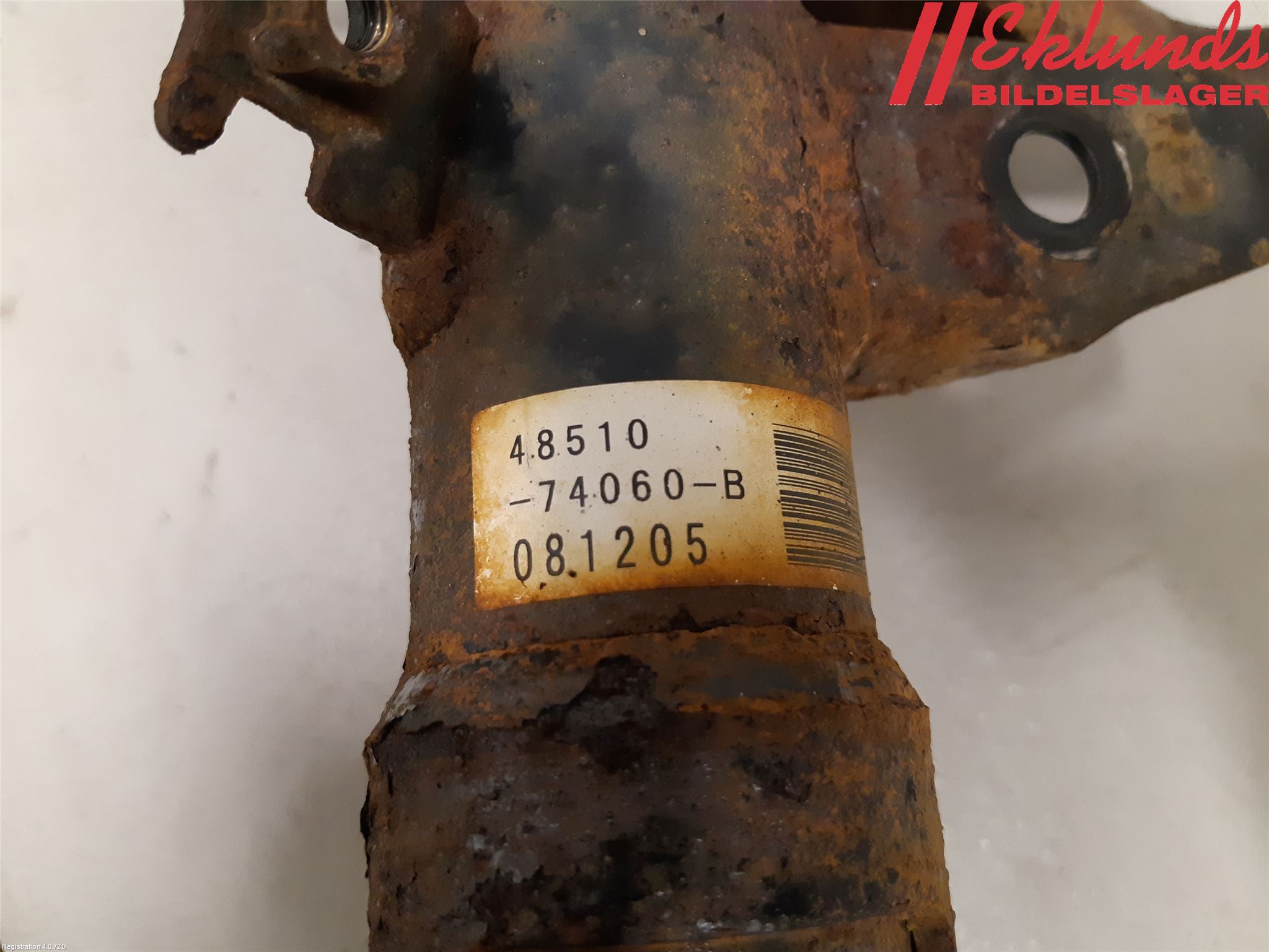 Toyota iQ Fjäderben Fram Höger