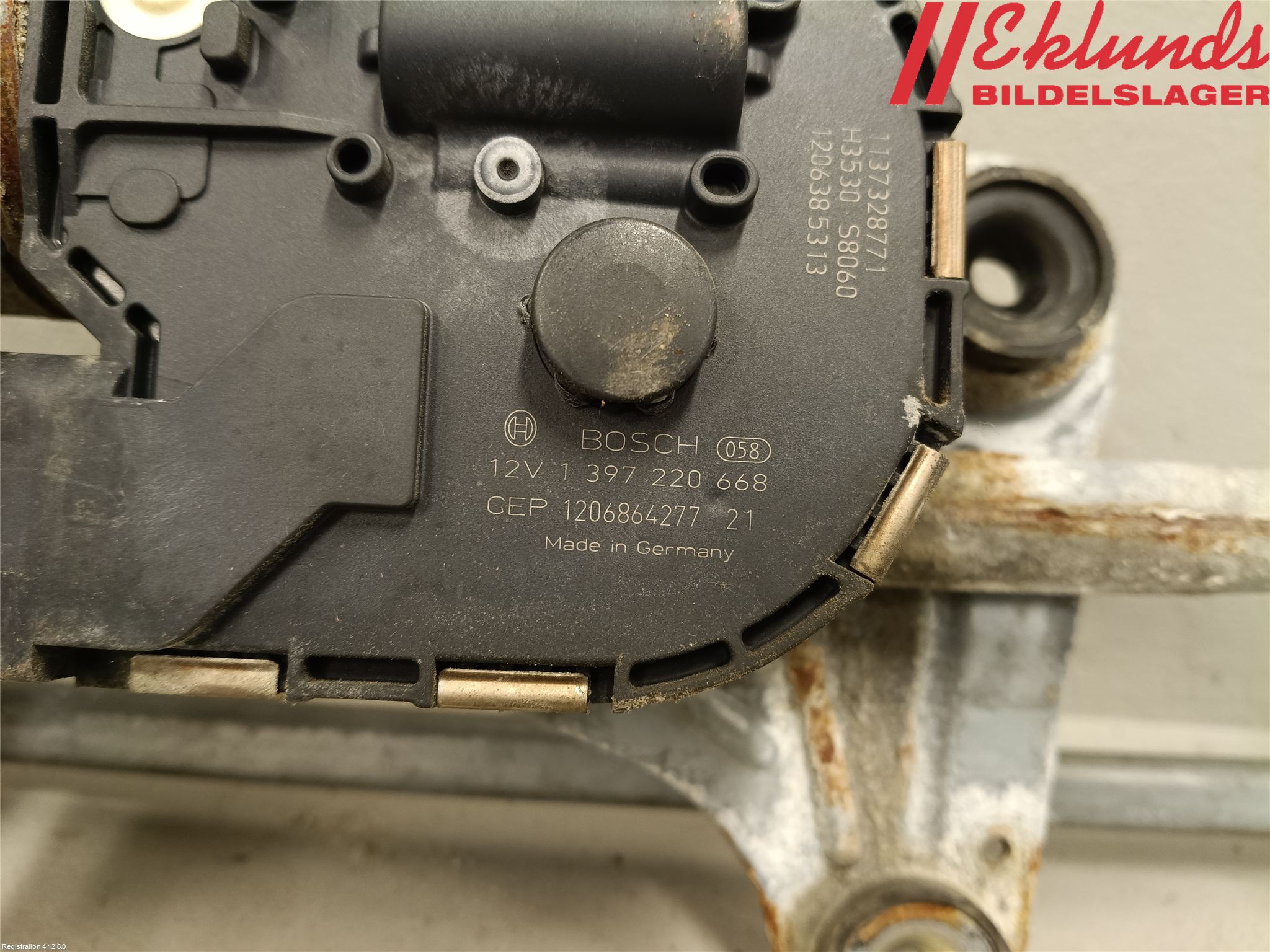 Volvo V70 08-13 Torkarmotor Vindruta