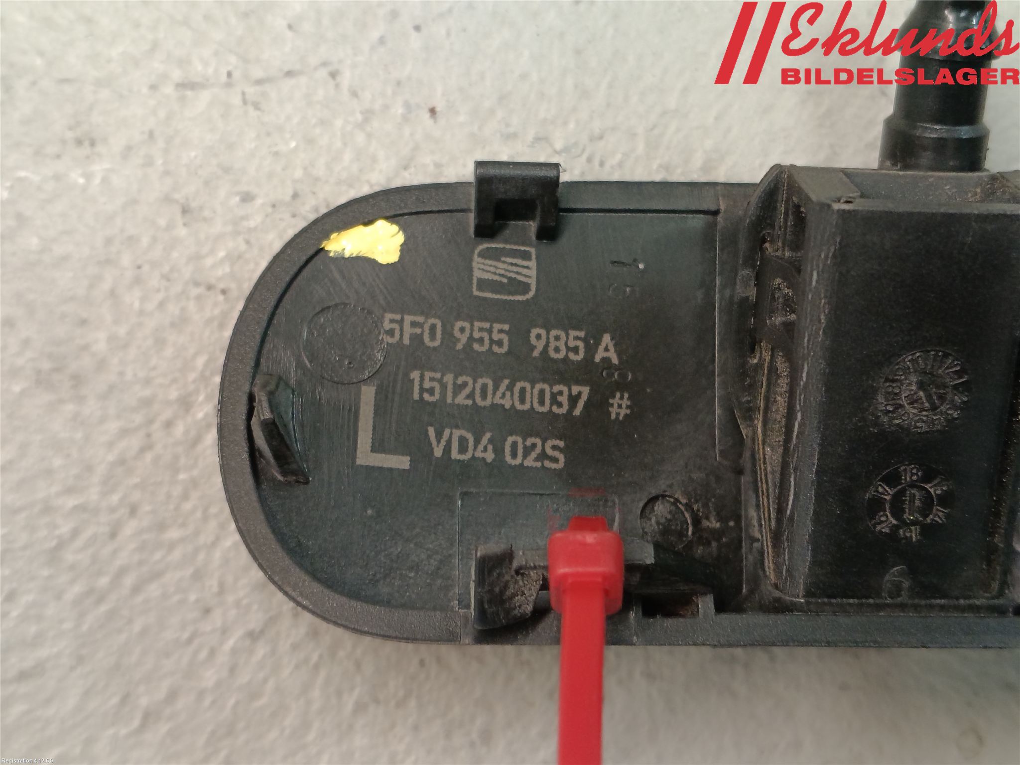 Seat LEON 13-20 Spolarmunstycke Rutor