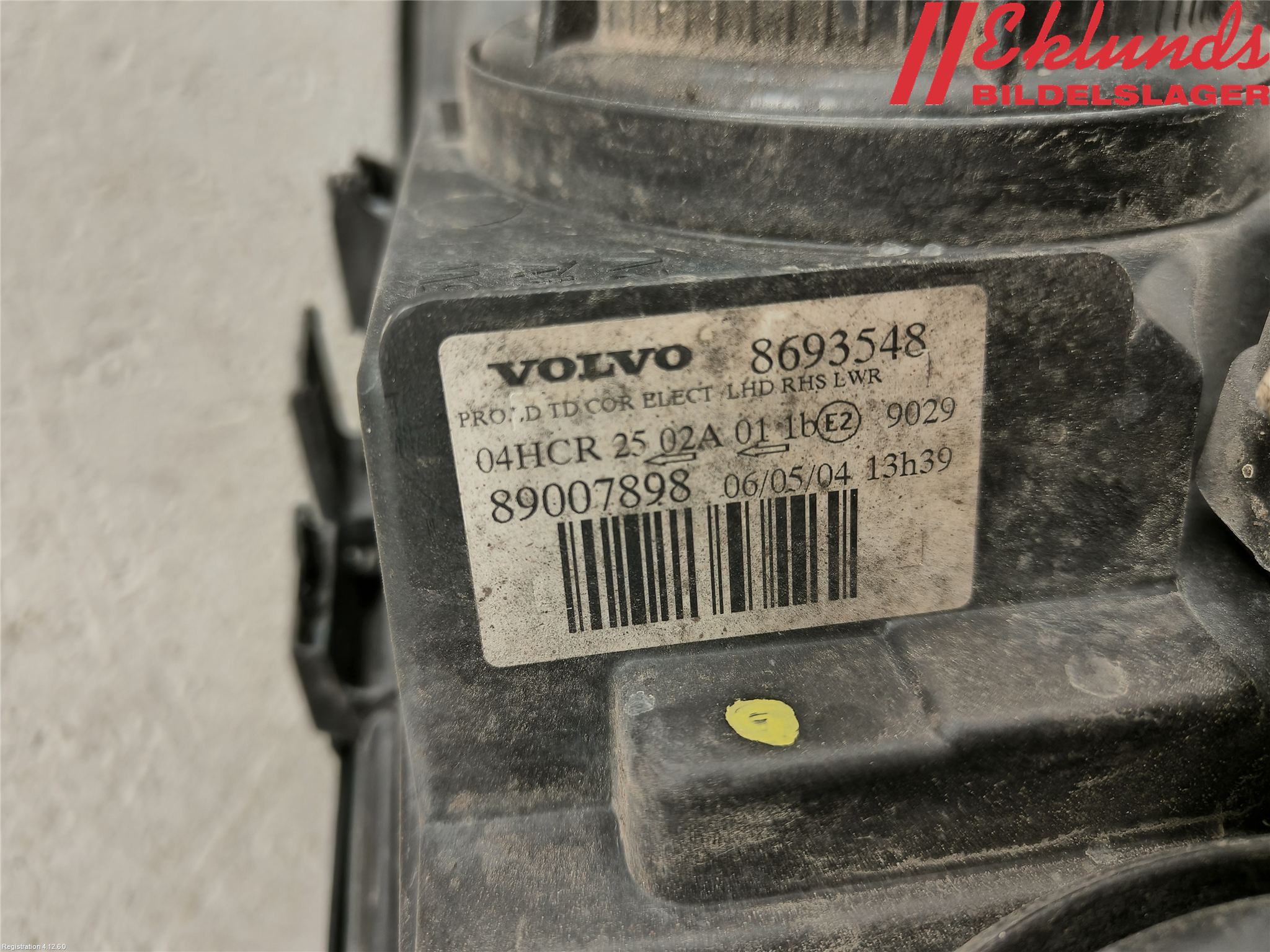 Volvo V70 00-04 Strålkastare Höger