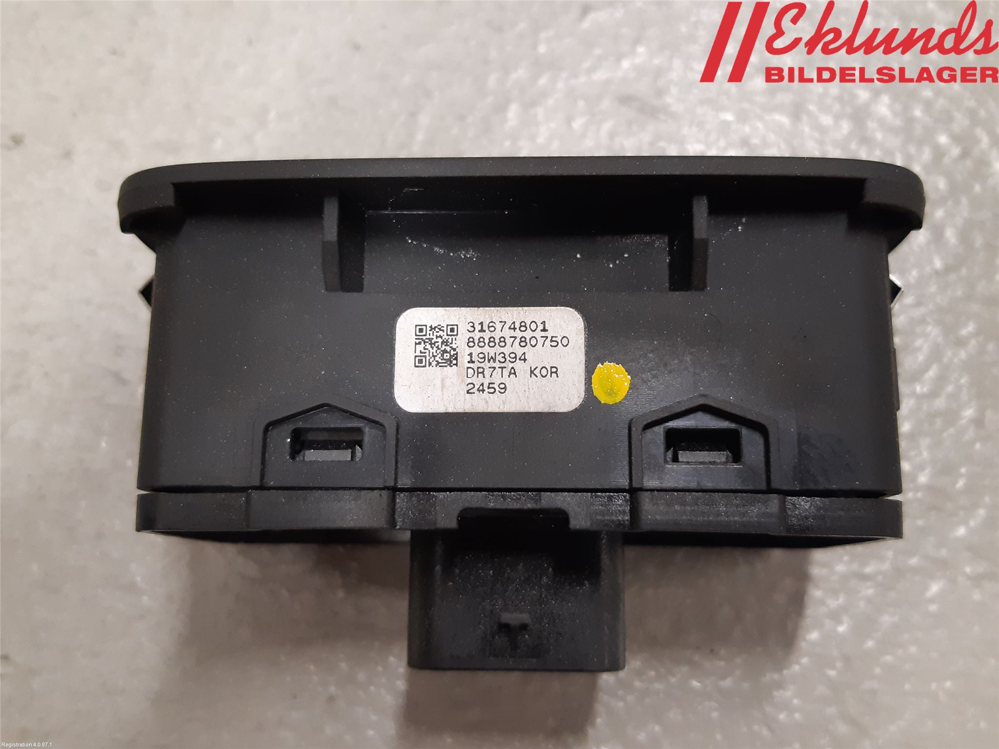 Volvo V60 19- Strömställare Baklucka