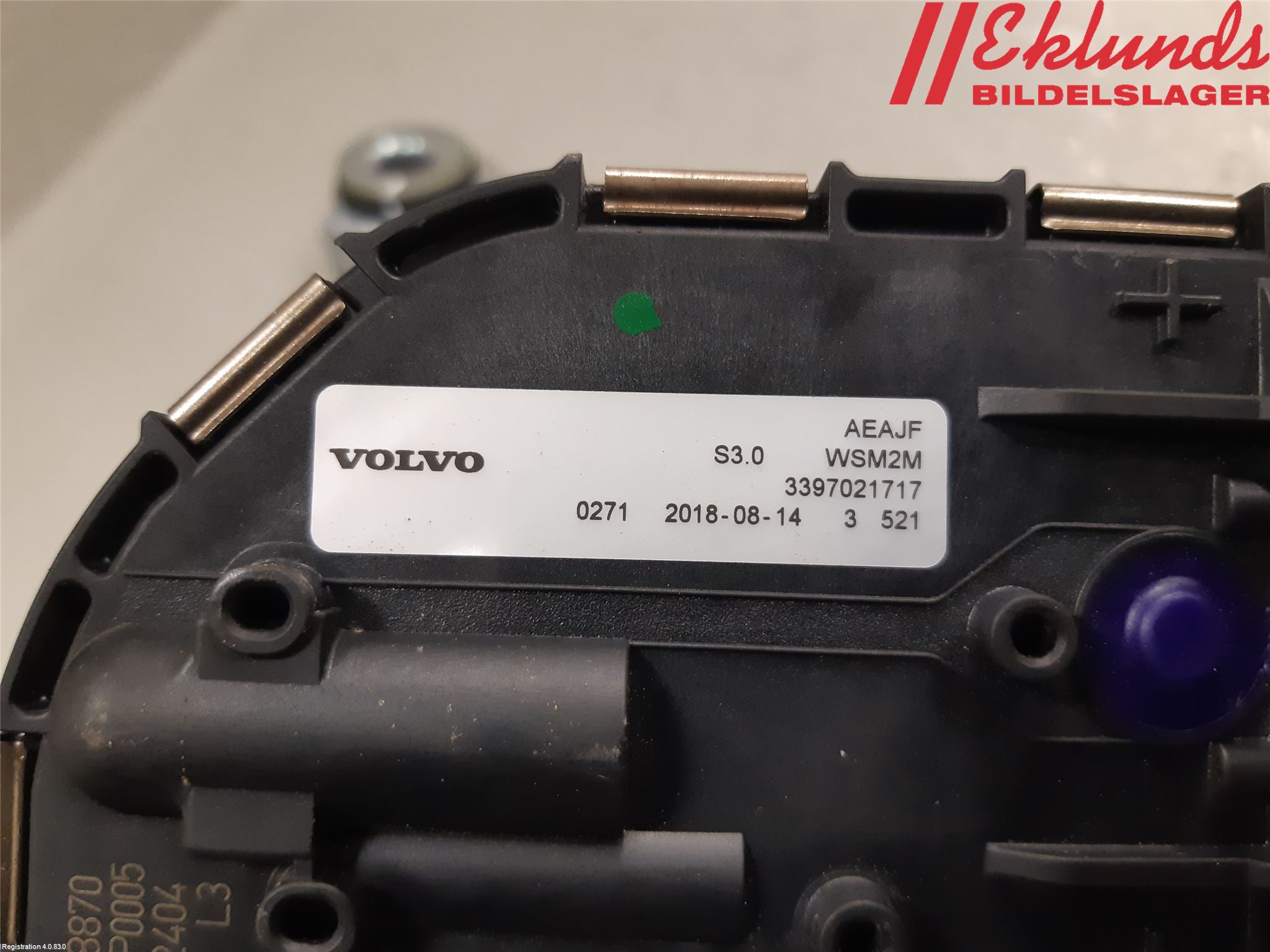 Volvo V90 17->> Torkarmotor Vindruta