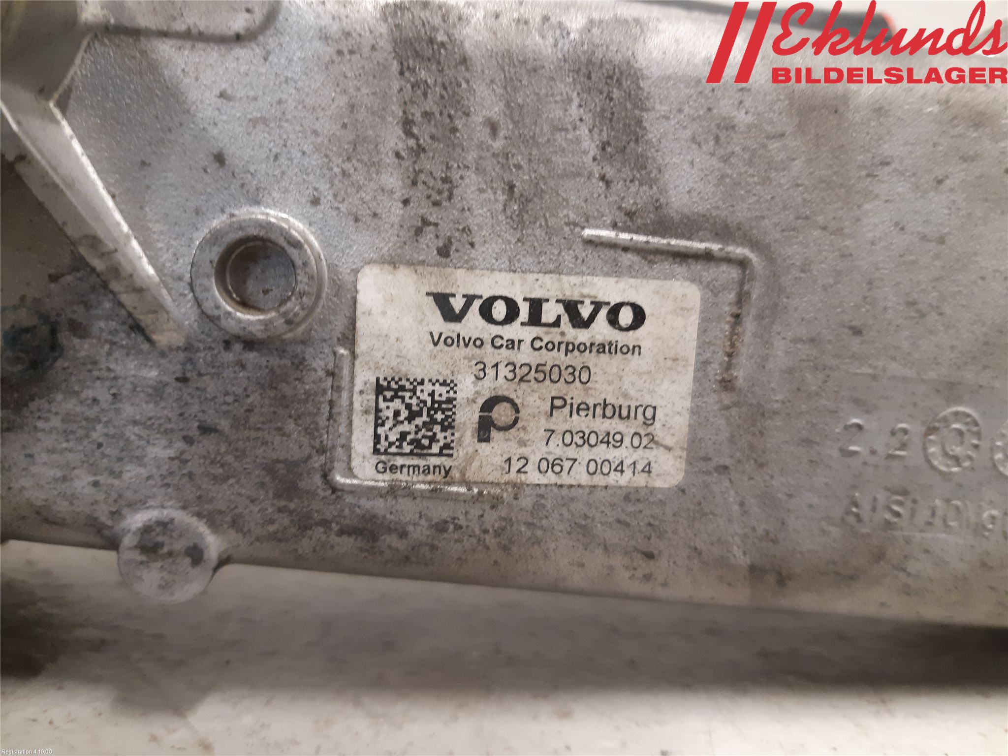 Volvo V70 08-13 Egr Ventil