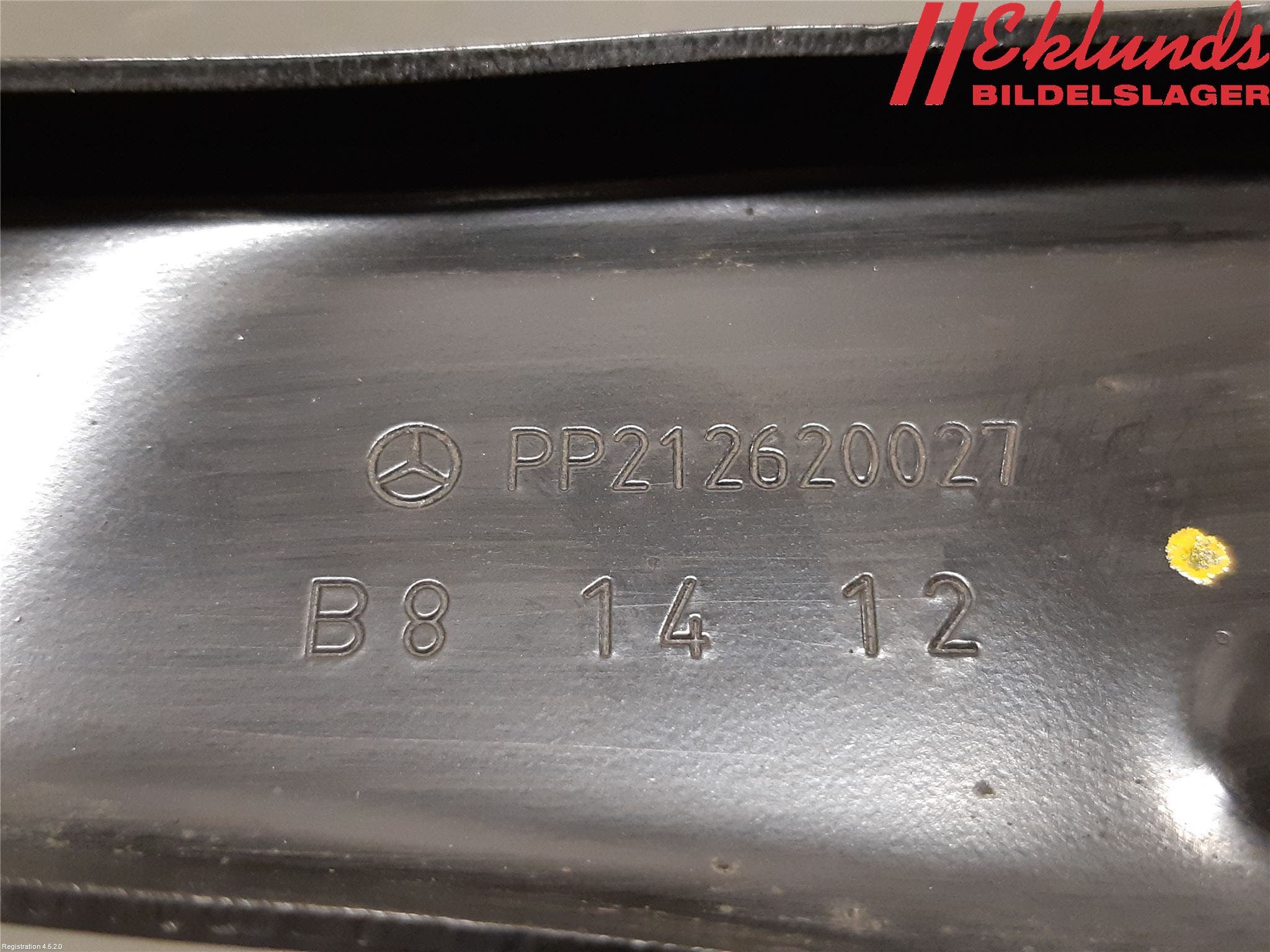 Mercedes-Benz MB E-KLASS (W212) 09-16 Frontplåt