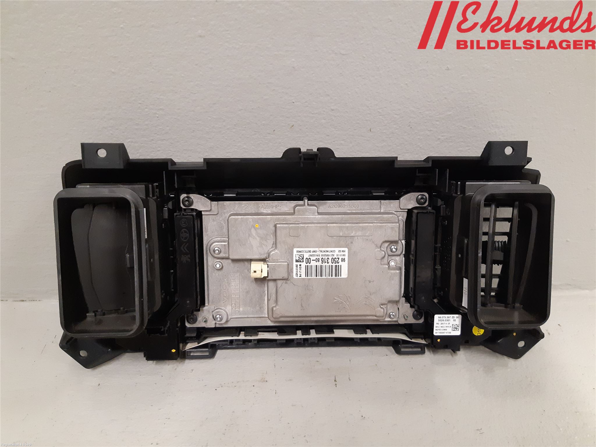 Peugeot EXPERT/E-EXPERT 17- Multifunktionsdisplay