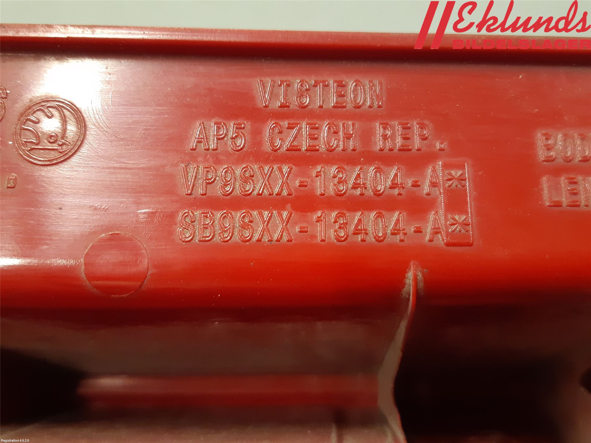 Skoda YETI Bakljus Höger