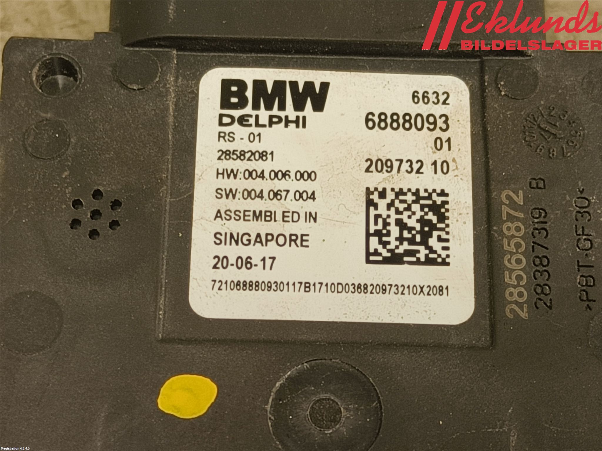 BMW X3 G01 18- Styrenhet Farthållare