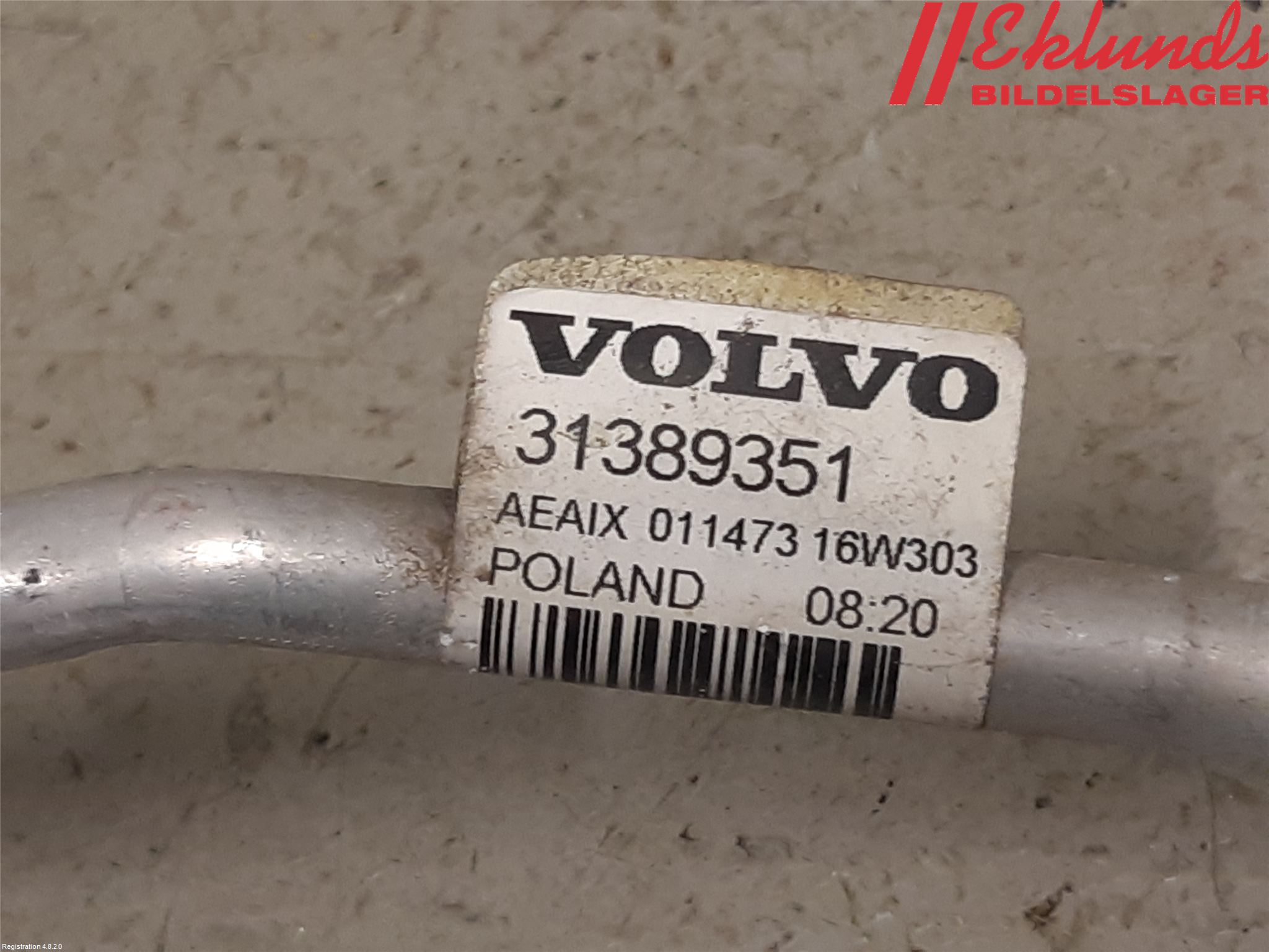 Volvo XC90/RECHARGE 16- Ac Slang-Rör