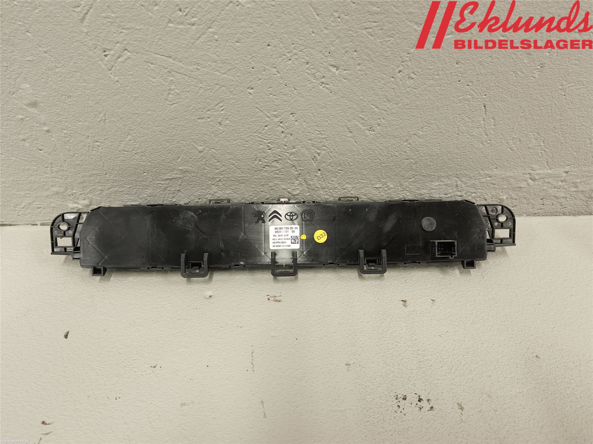 Peugeot EXPERT/E-EXPERT 17- Ac Styrenhet Ac Manöveren