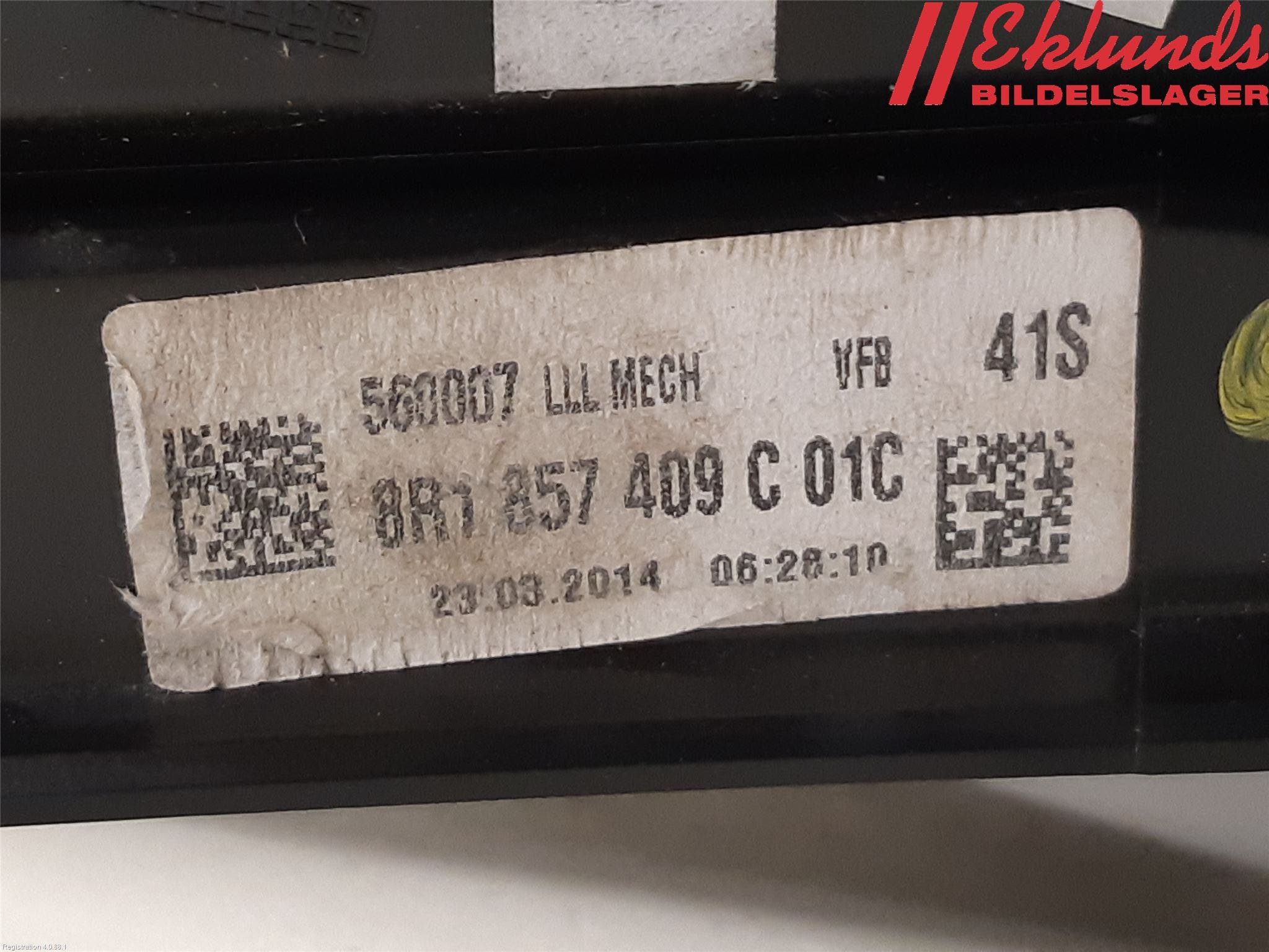 Audi Q5 09-16 Spegel Yttre El Vä