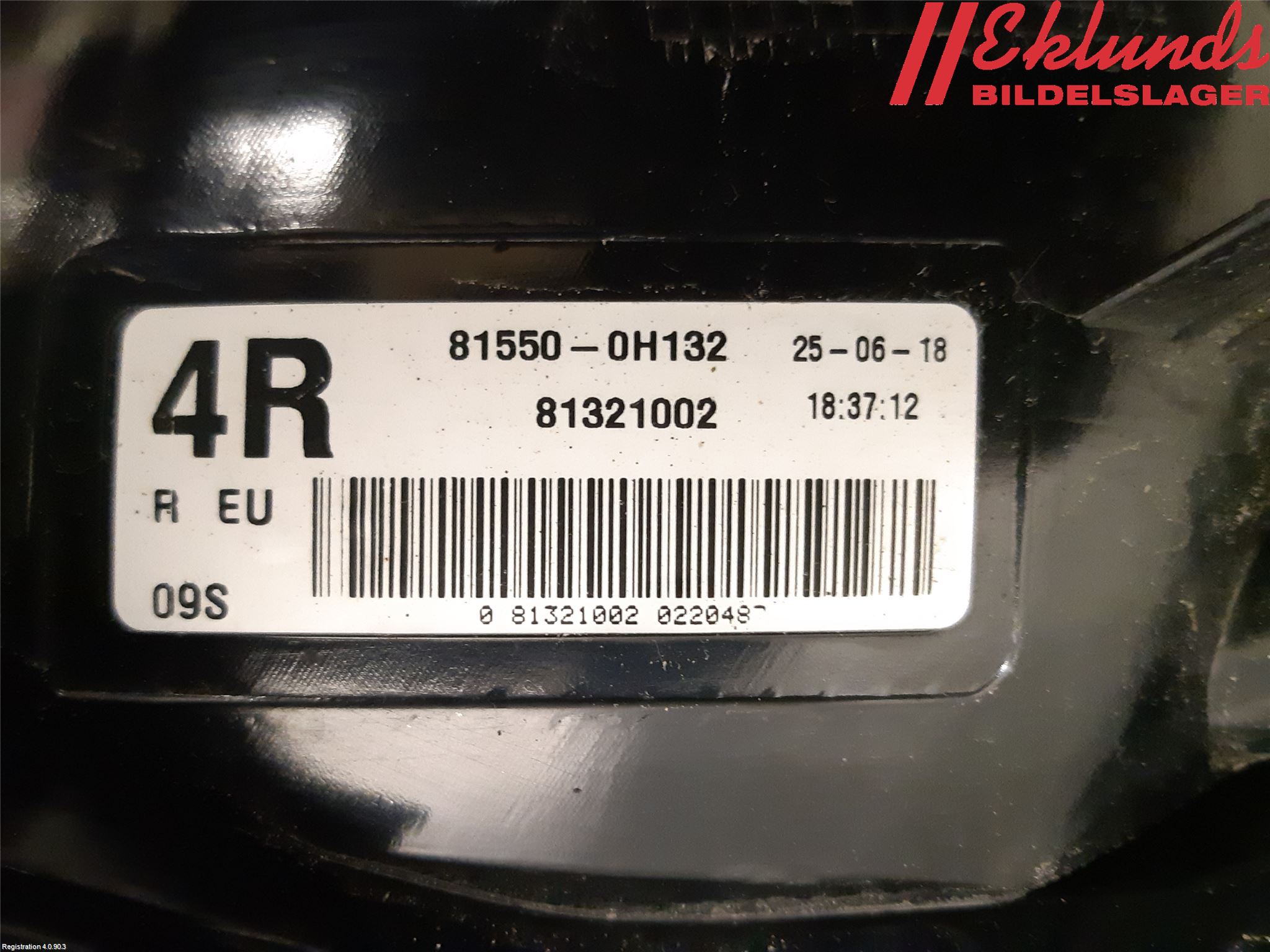 Peugeot 108 15-22 Bakljus Höger