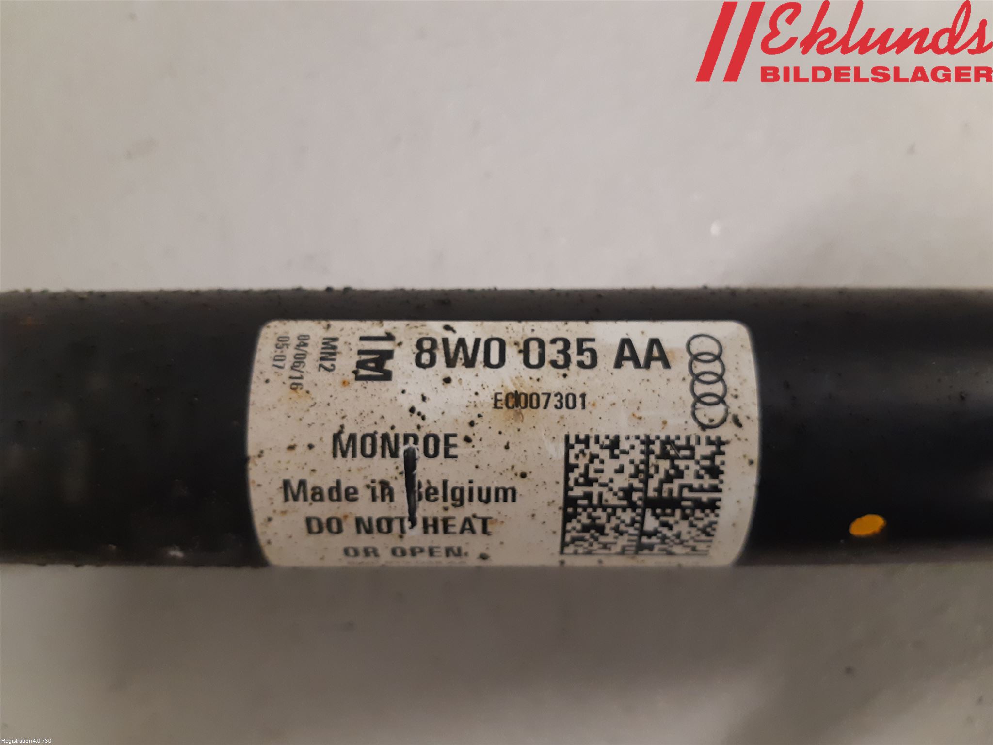 Audi A4/S4 B9 16-19 Stötdämpare Bak