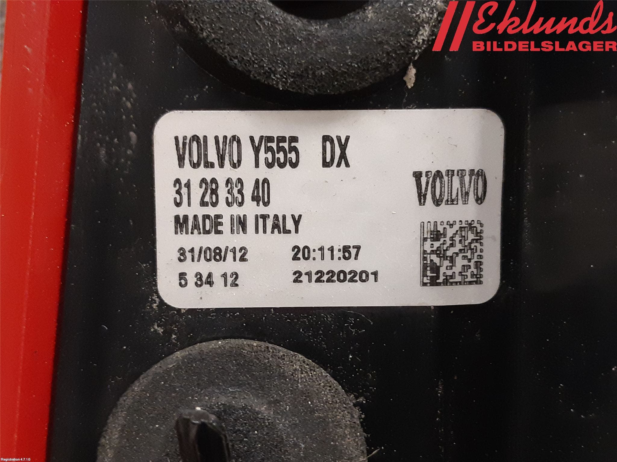 Volvo V40 12-19 Bakljus Vänster