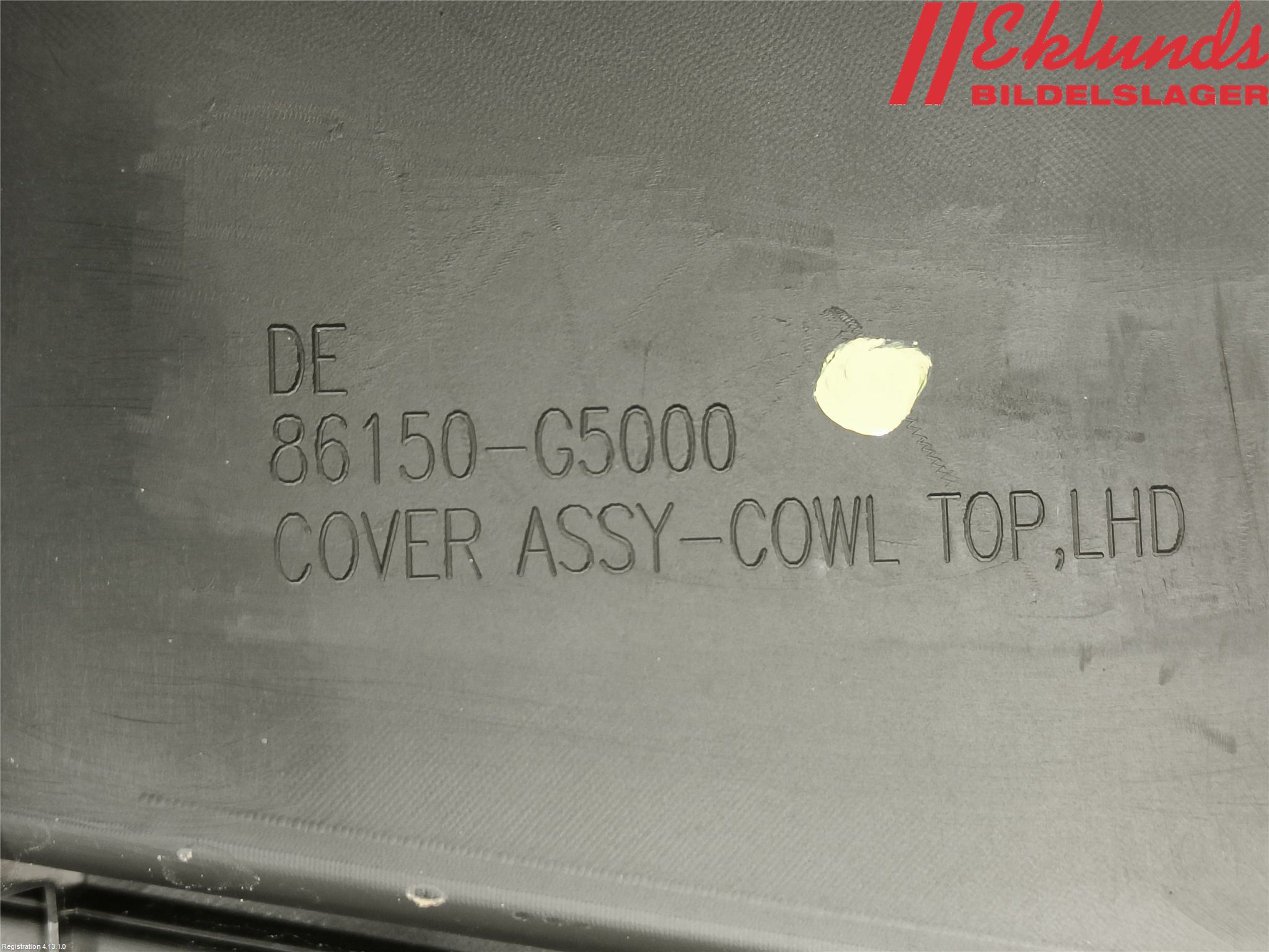 Kia NIRO (DE) 17-22 Torpedplåt-Torpedplast