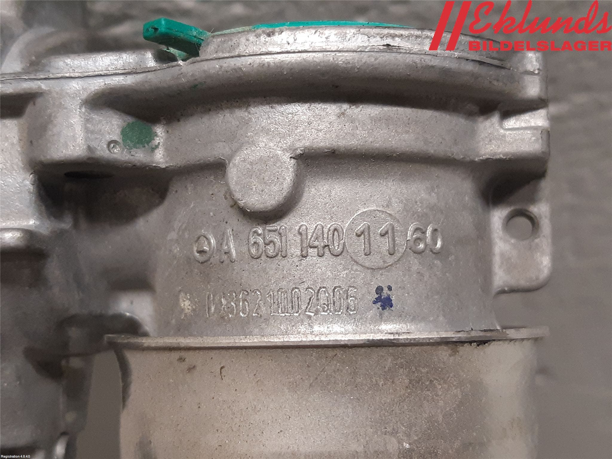 Mercedes-Benz MB CLA-KLASS (C117/X117) 13-19 Egr Ventil