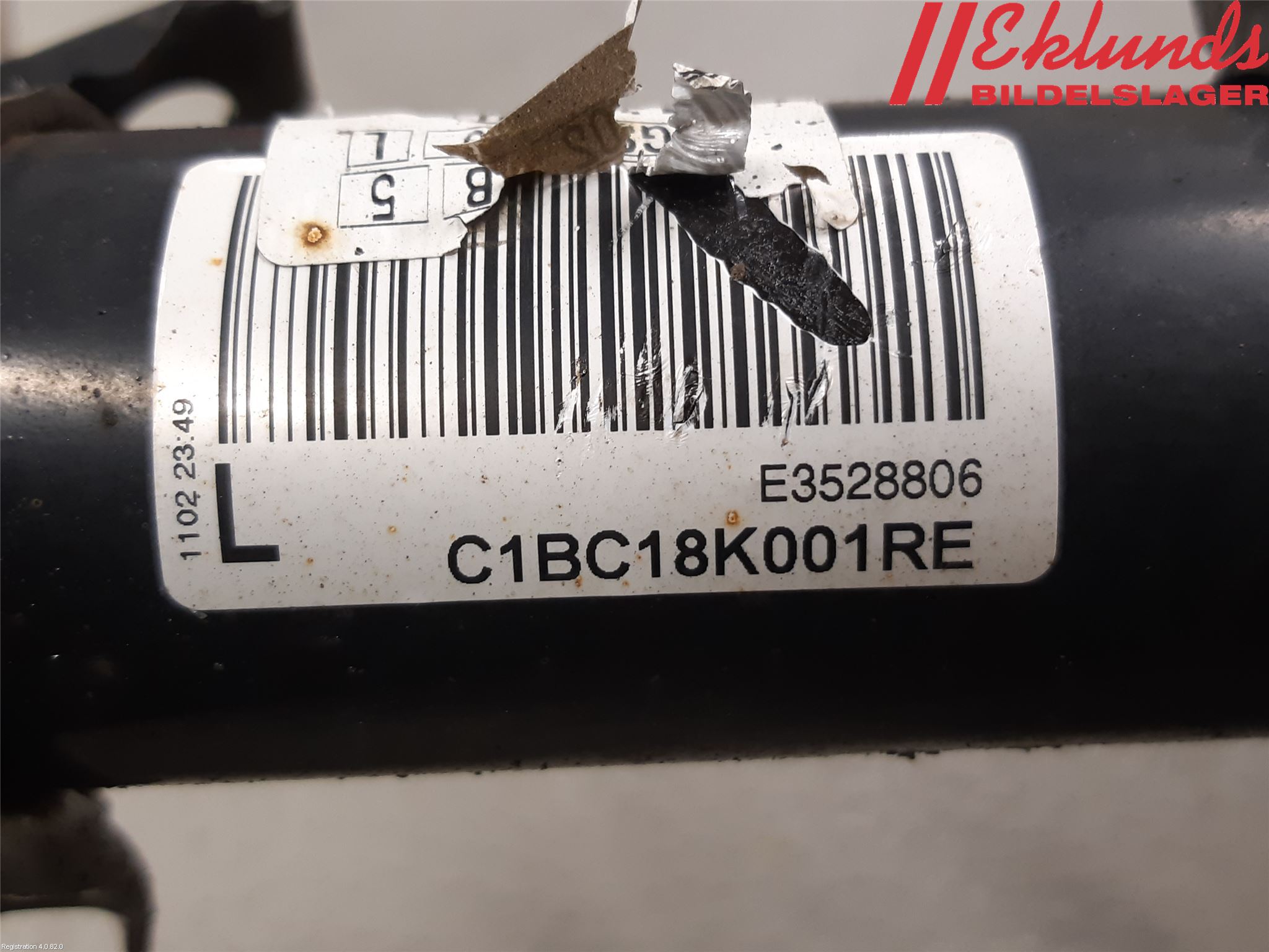 Ford FIESTA 13-17 Fjäderben Fram Vänster