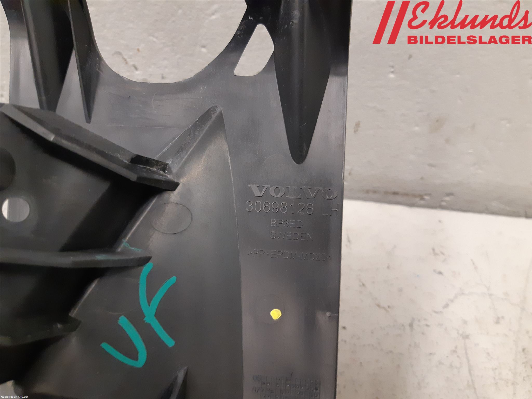 Volvo S80 07-13 Spolarmunstycke Strålkastare