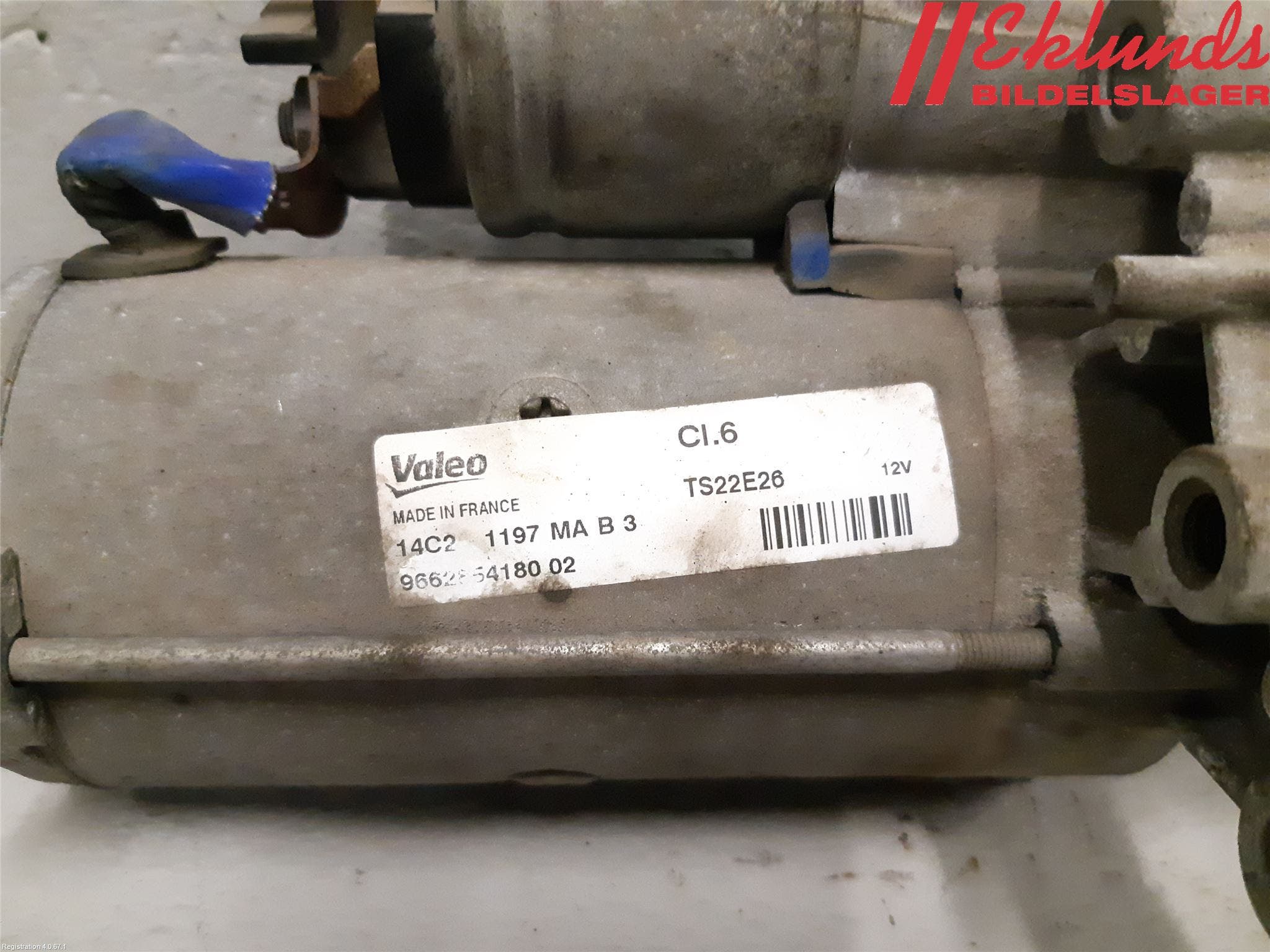 Peugeot PARTNER 08-15 Startmotor Diesel