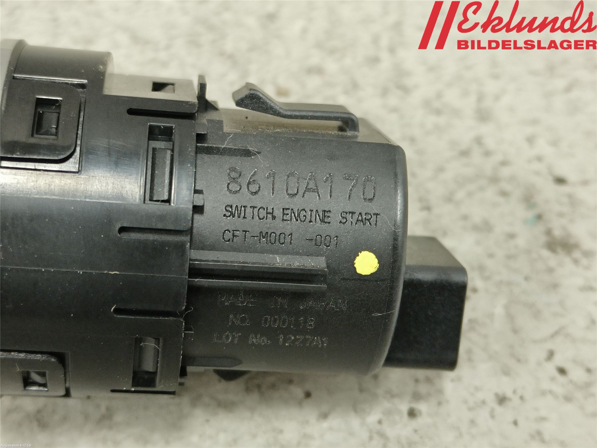 Mitsubishi ECLIPS CROSS Startknapp Personbil