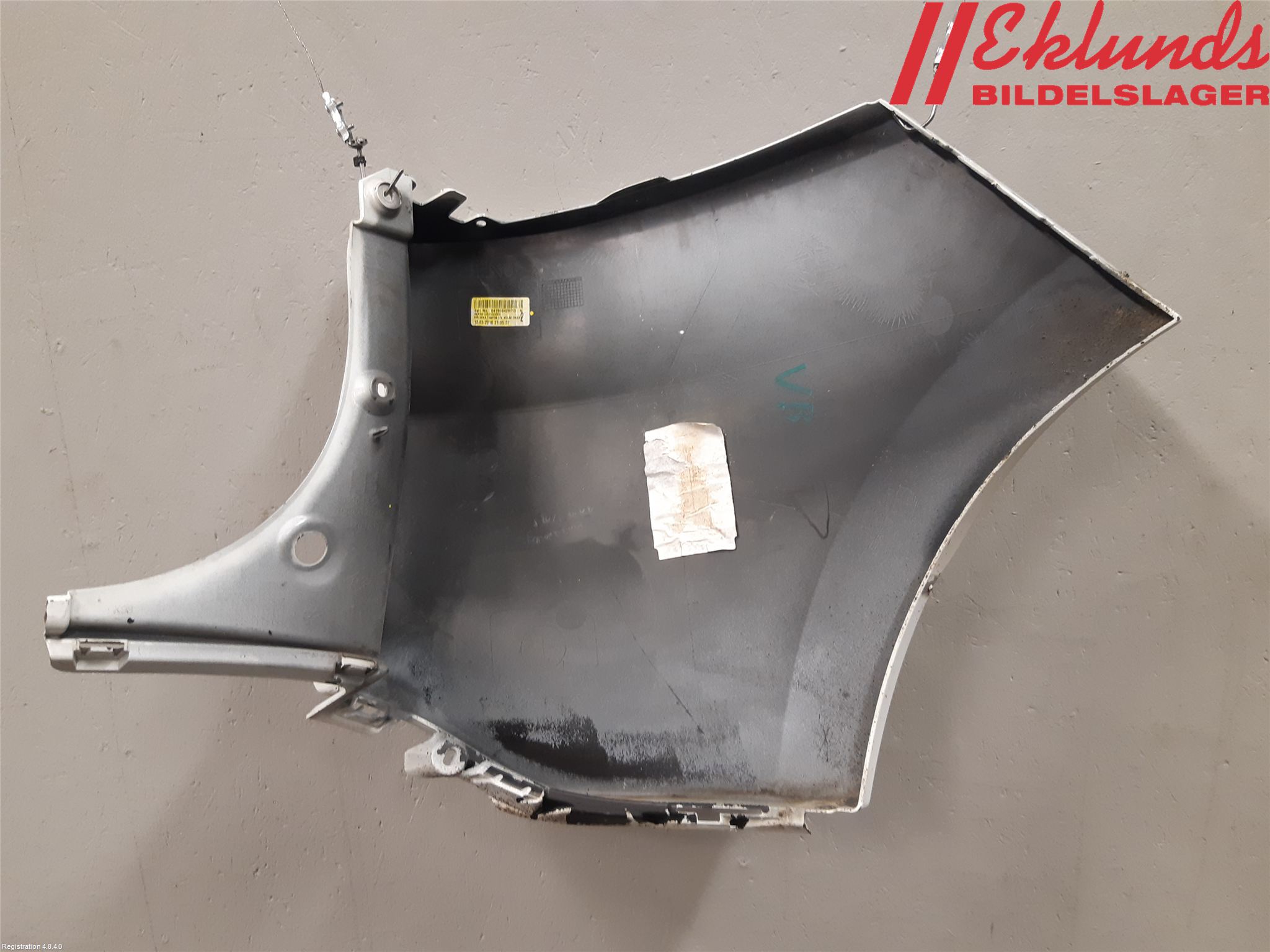 Renault CLIO IV 16-19 Skärm Bak Vänster