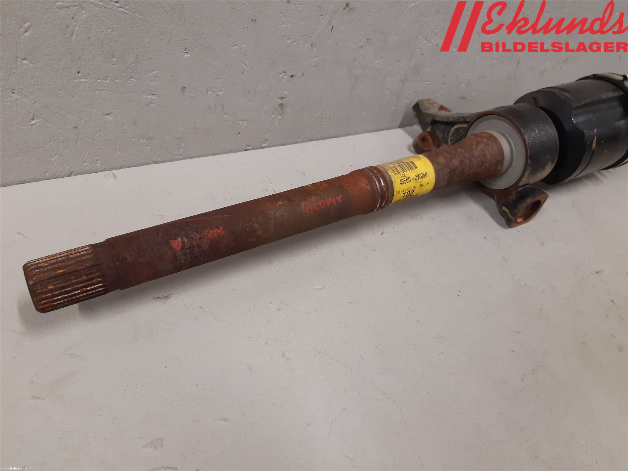 Hyundai SANTA FE 13-18 Drivaxel Fram Höger