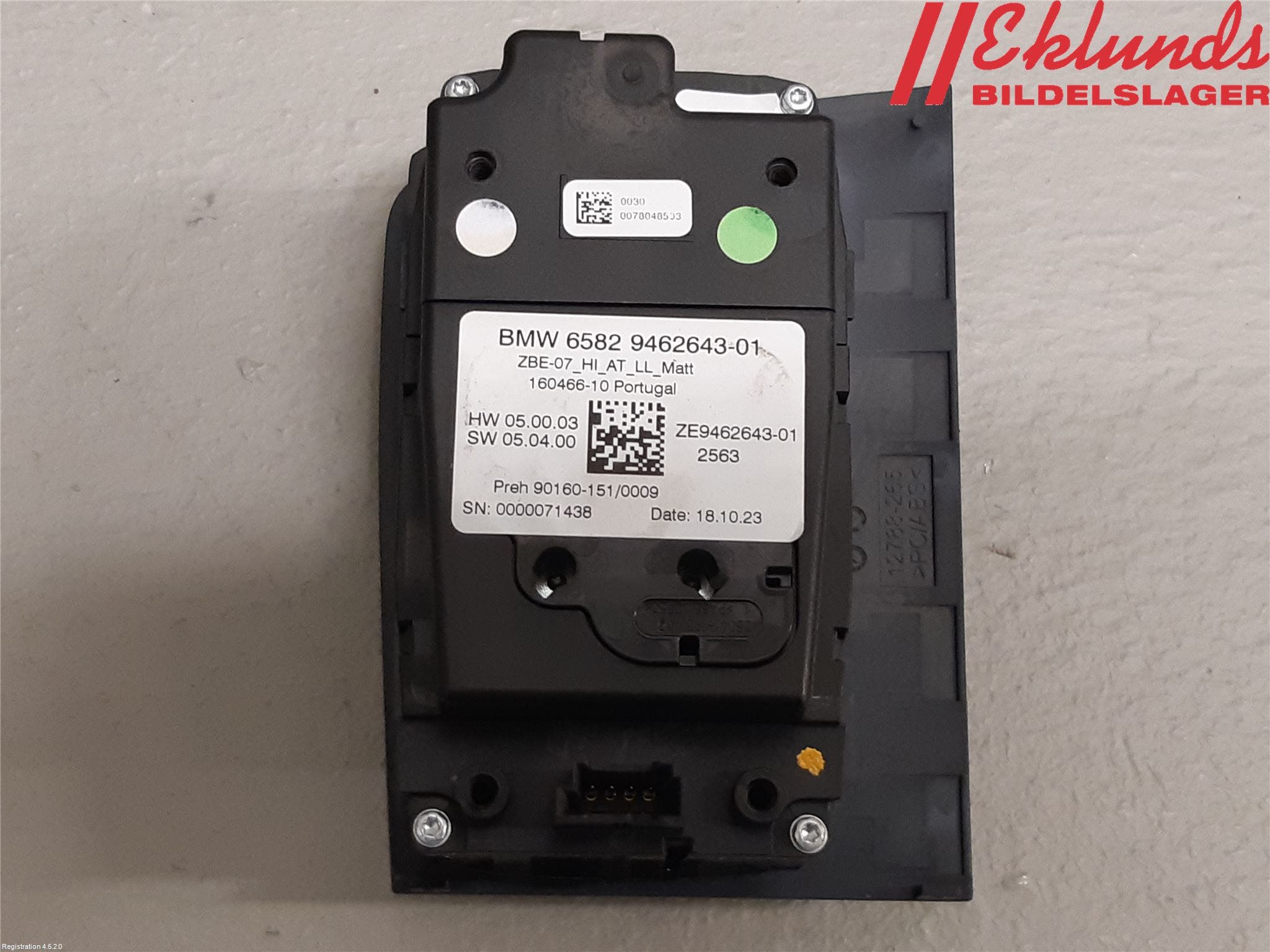 BMW 3 G20/G21/G80/G81 19- Strömställare Multifunktion