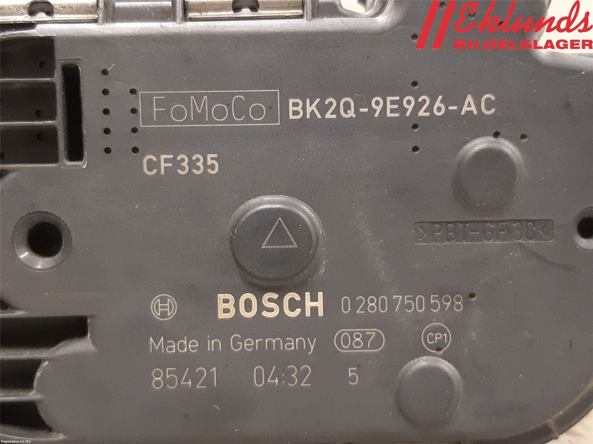 Ford RANGER EU 12-23 Injspjällhus