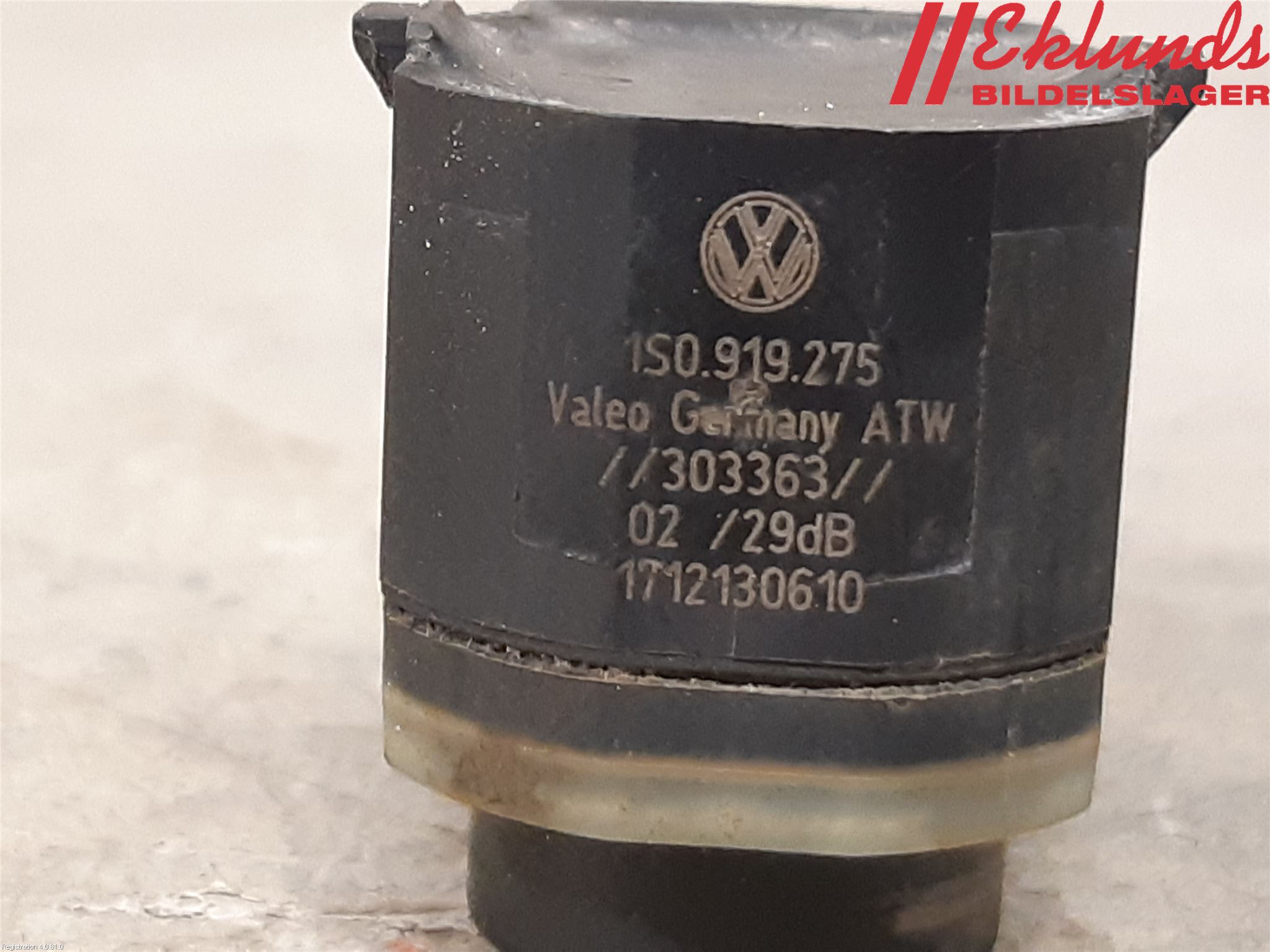 Volkswagen VW TOUAREG 7P 11-18 Parkeringshjälp Backsensor