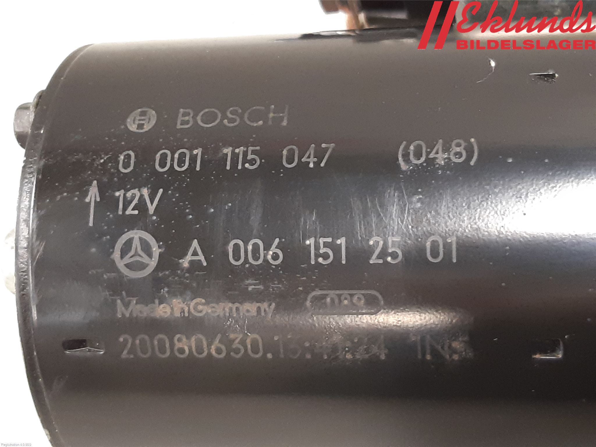 Mercedes-Benz MB CLC-KLASS (CL203) 08-11 Startmotor Diesel