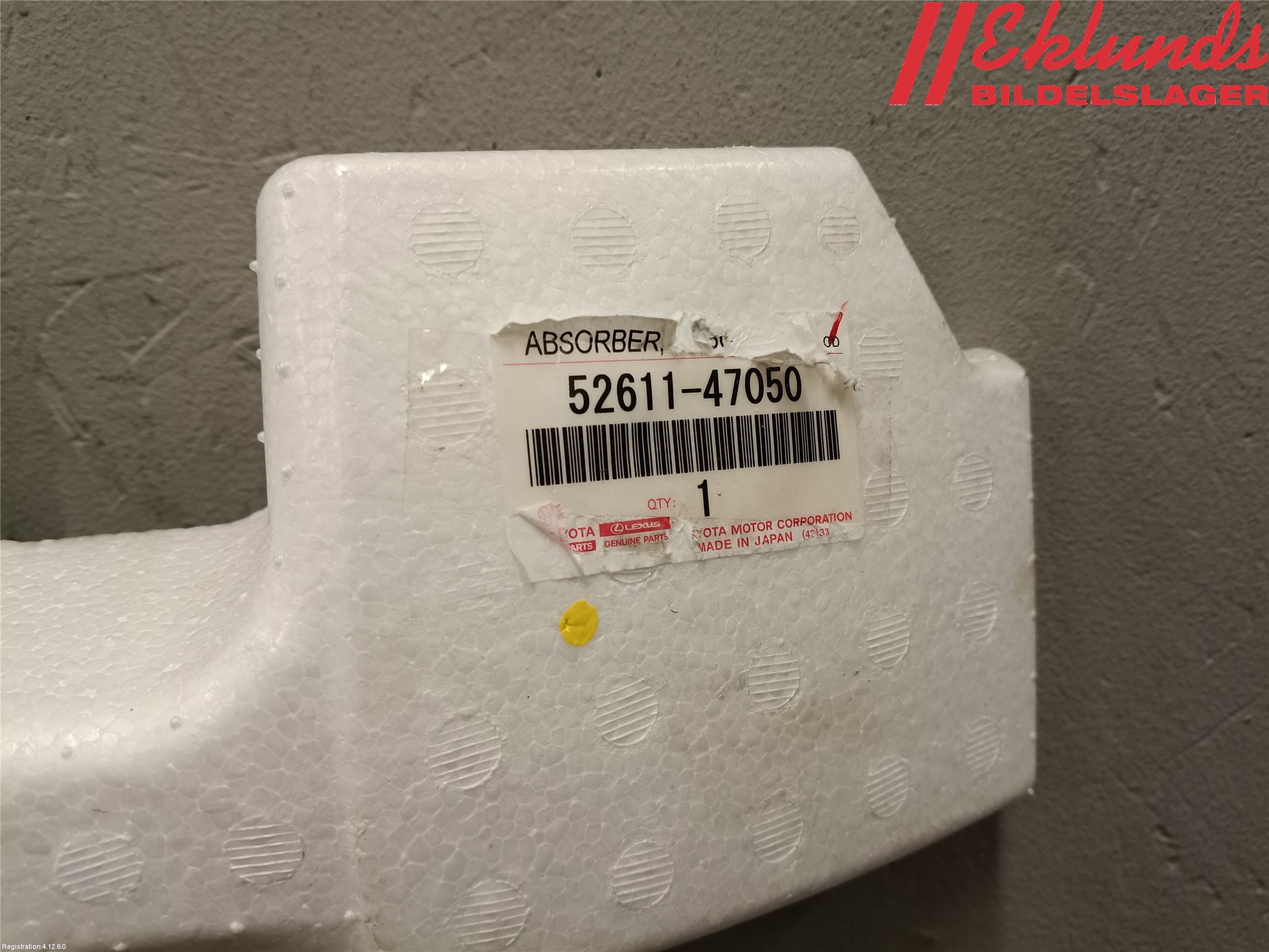 Toyota PRIUS ZVW30 09-20 Stötfångar Deformelement Fram