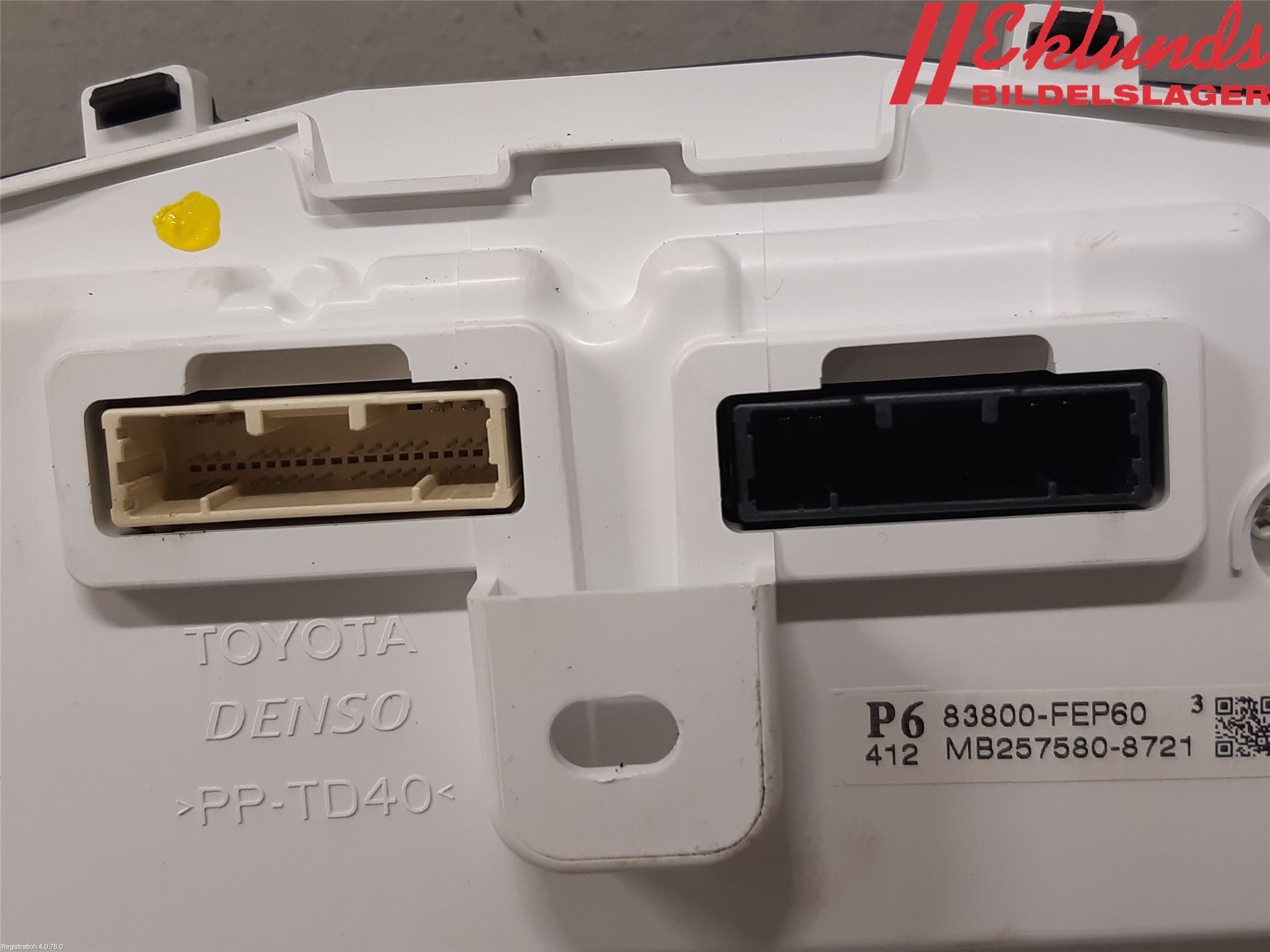 Toyota COROLLA 19- Instrument Komb