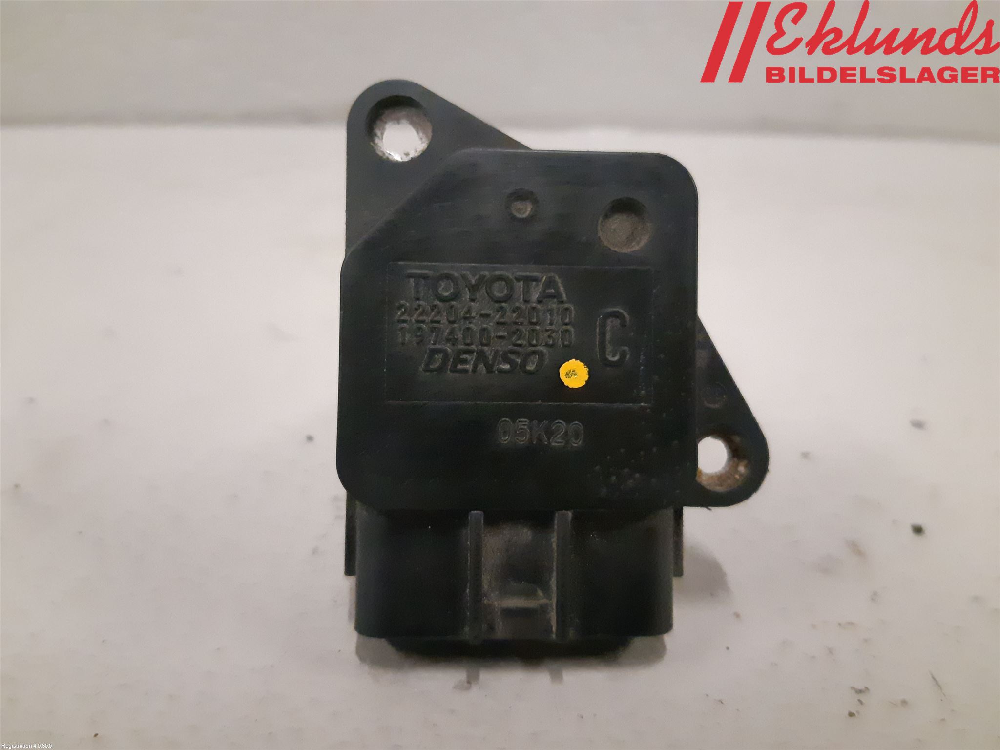 Toyota PRIUS NWH20 04-08 Injluftmassamätare