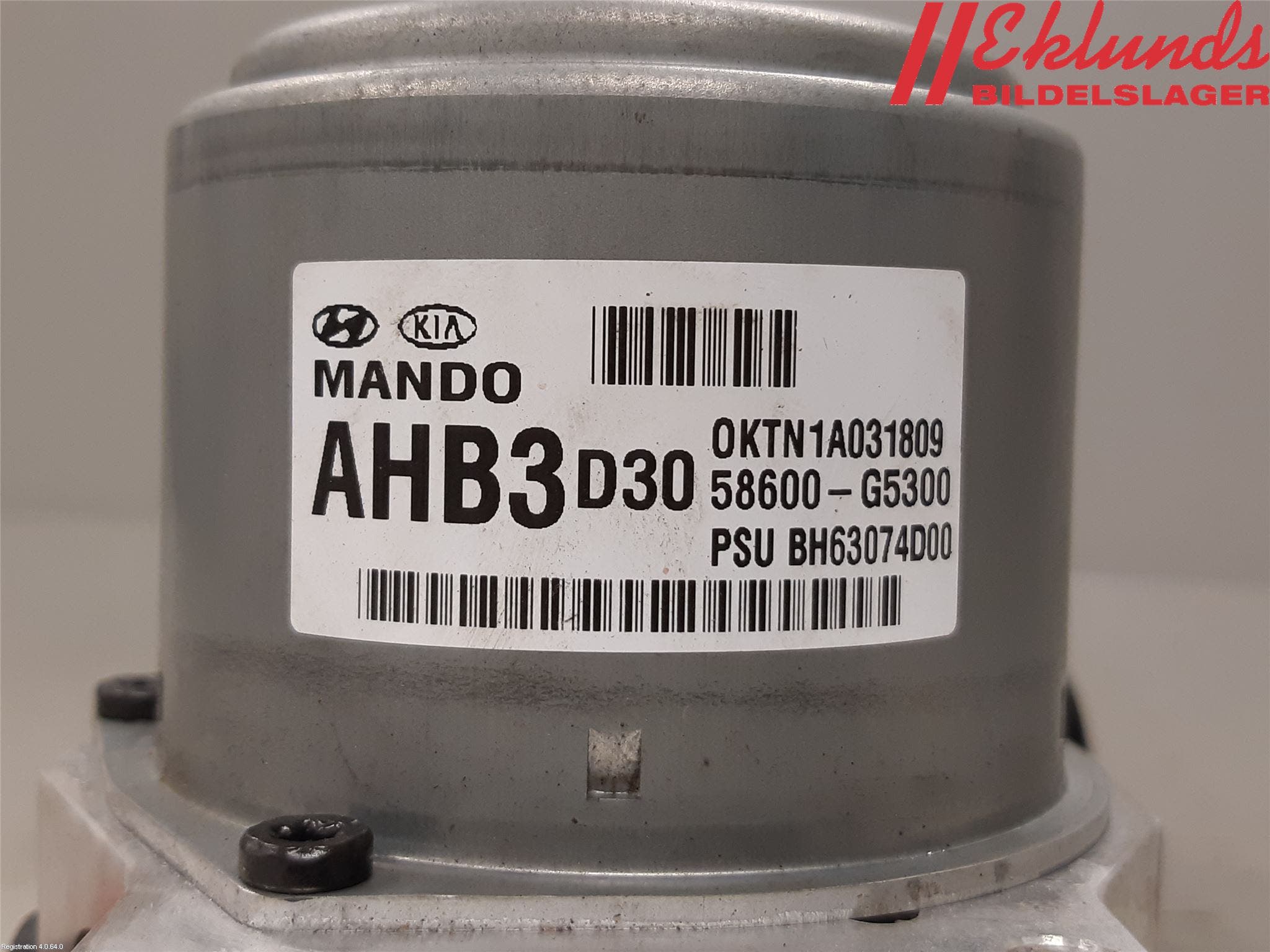 Kia NIRO (DE) 17-22 Abs Hydraulpump