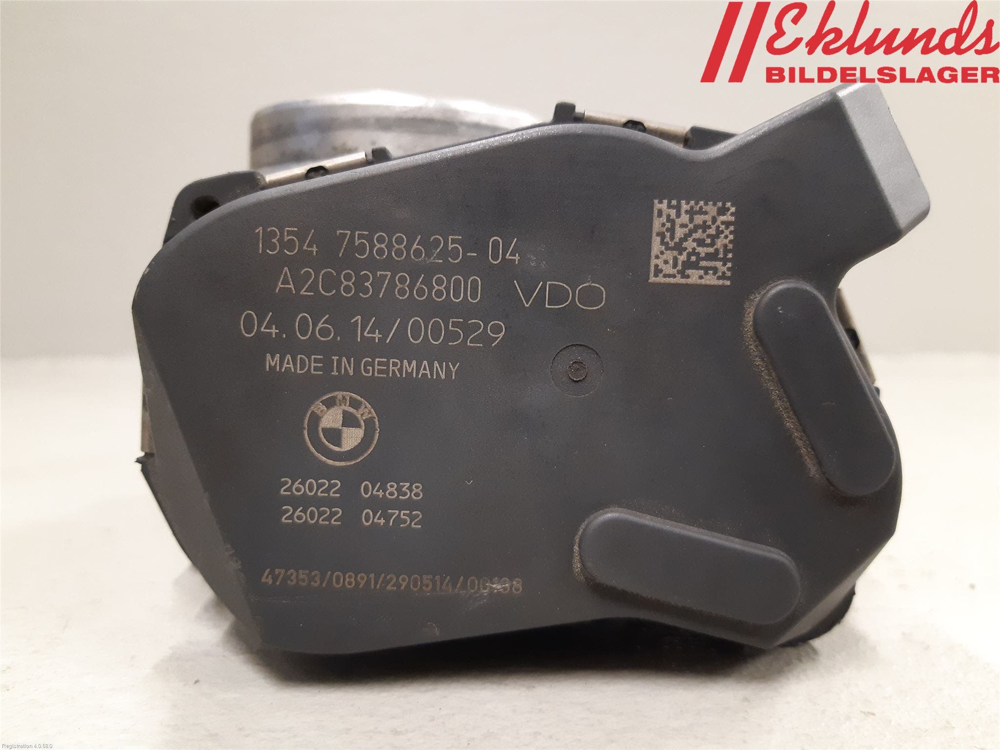 BMW 4 F36 Gran Coupé 14-20 Injspjällhus